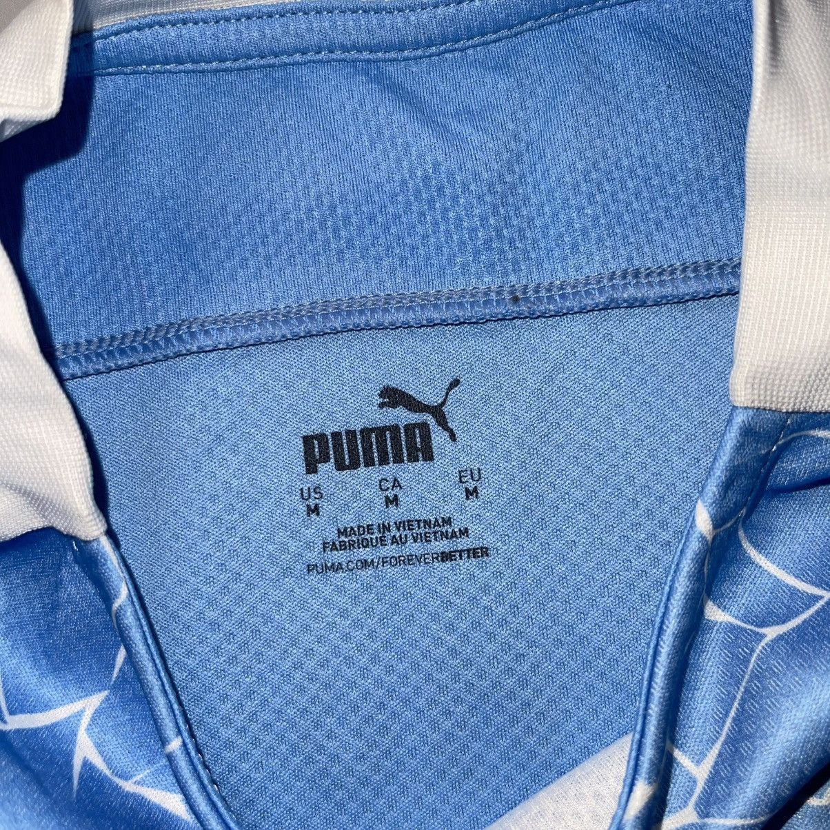 Puma × Vintage MAN CITY PUMA 2020/2021 FOOTBALL HOME JERSEY #10 AGUERO Size US M / EU 48-50 / 2 - 6 Thumbnail