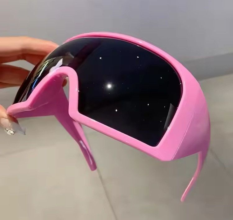 Jewelry Oversized Punk Goggle Sunglasses Size ONE SIZE - 1 Thumbnail