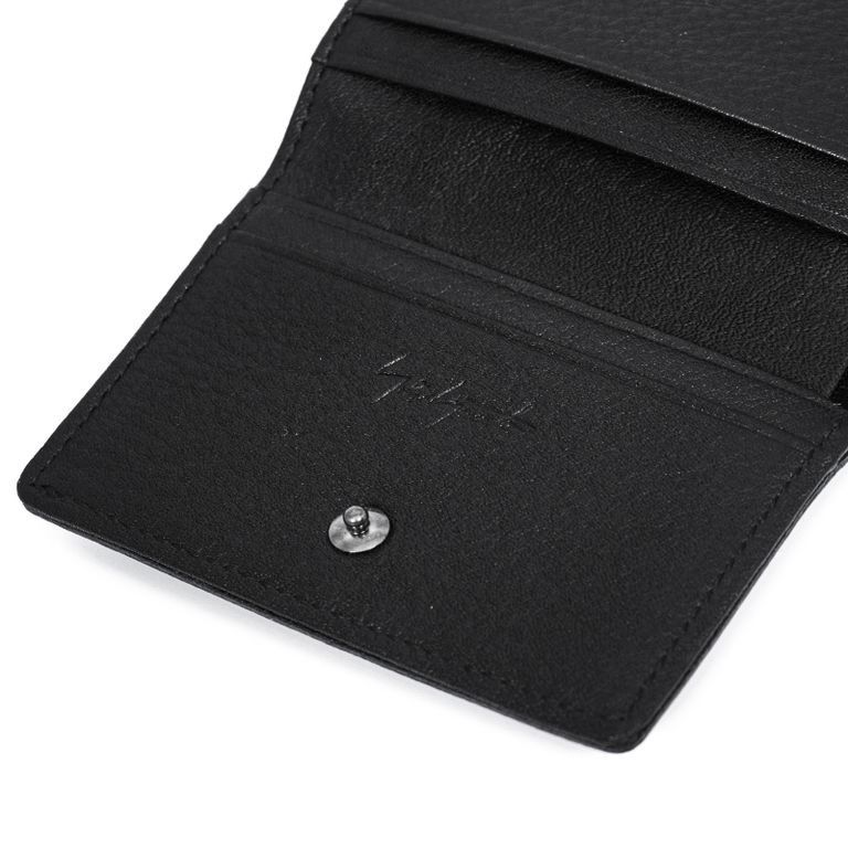 Yohji Yamamoto Discord Yohji Yamamoto - Compact 3-fold Leather Wallet Size ONE SIZE - 8 Thumbnail