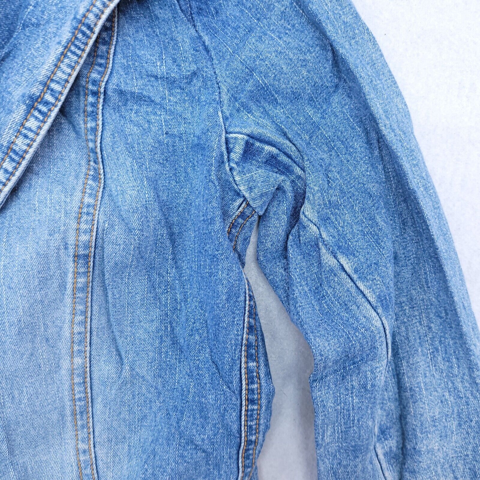 Mossimo Mossimo Casual Button Denim Jean Jacket Womens Size S Blue Size S / US 4 / IT 40 - 5 Thumbnail