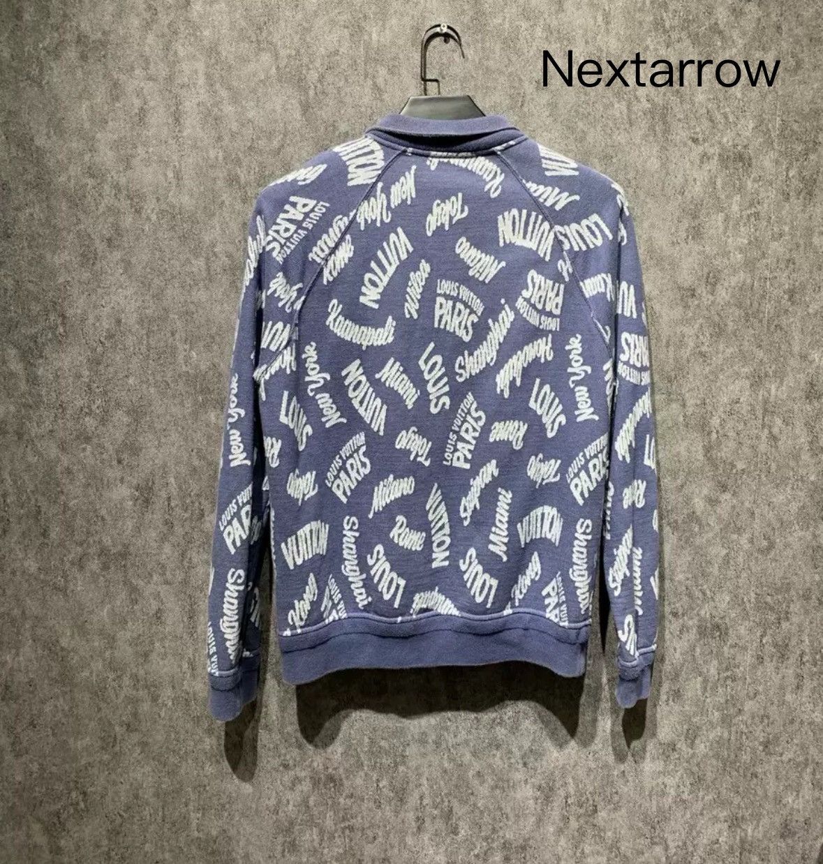 Louis Vuitton Louis Vuitton logo printed half zip hoodie Size US L / EU 52-54 / 3 - 2 Thumbnail