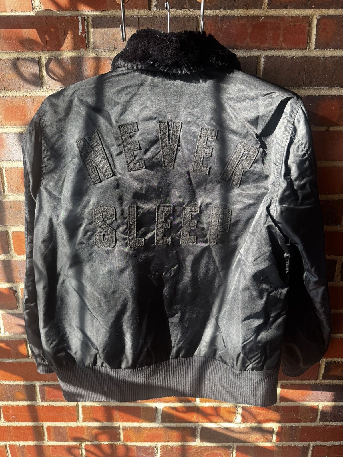 Other Never Sleep Satin Bomber by Rogues Gallery Size US L / EU 52-54 / 3 - 1 Thumbnail