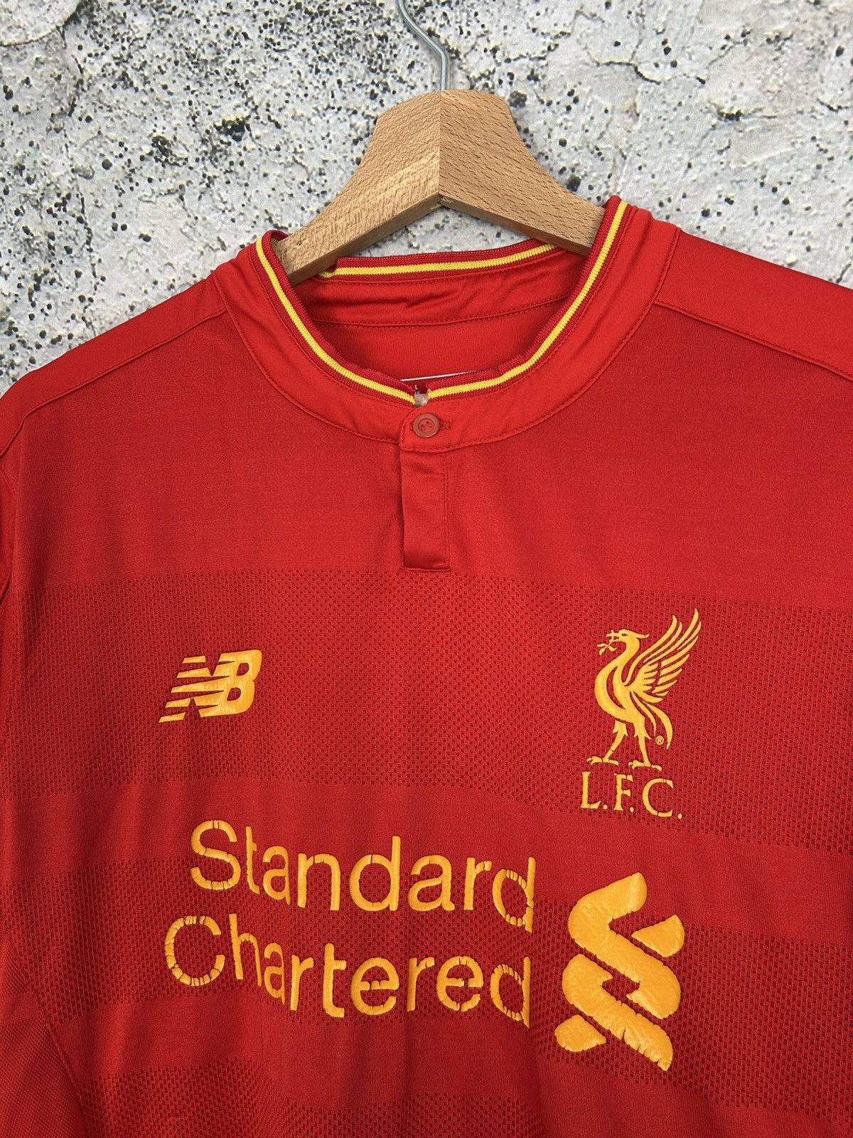 New Balance Liverpool FC New Balance Soccer Jersey Football Sport Size US L / EU 52-54 / 3 - 3 Thumbnail