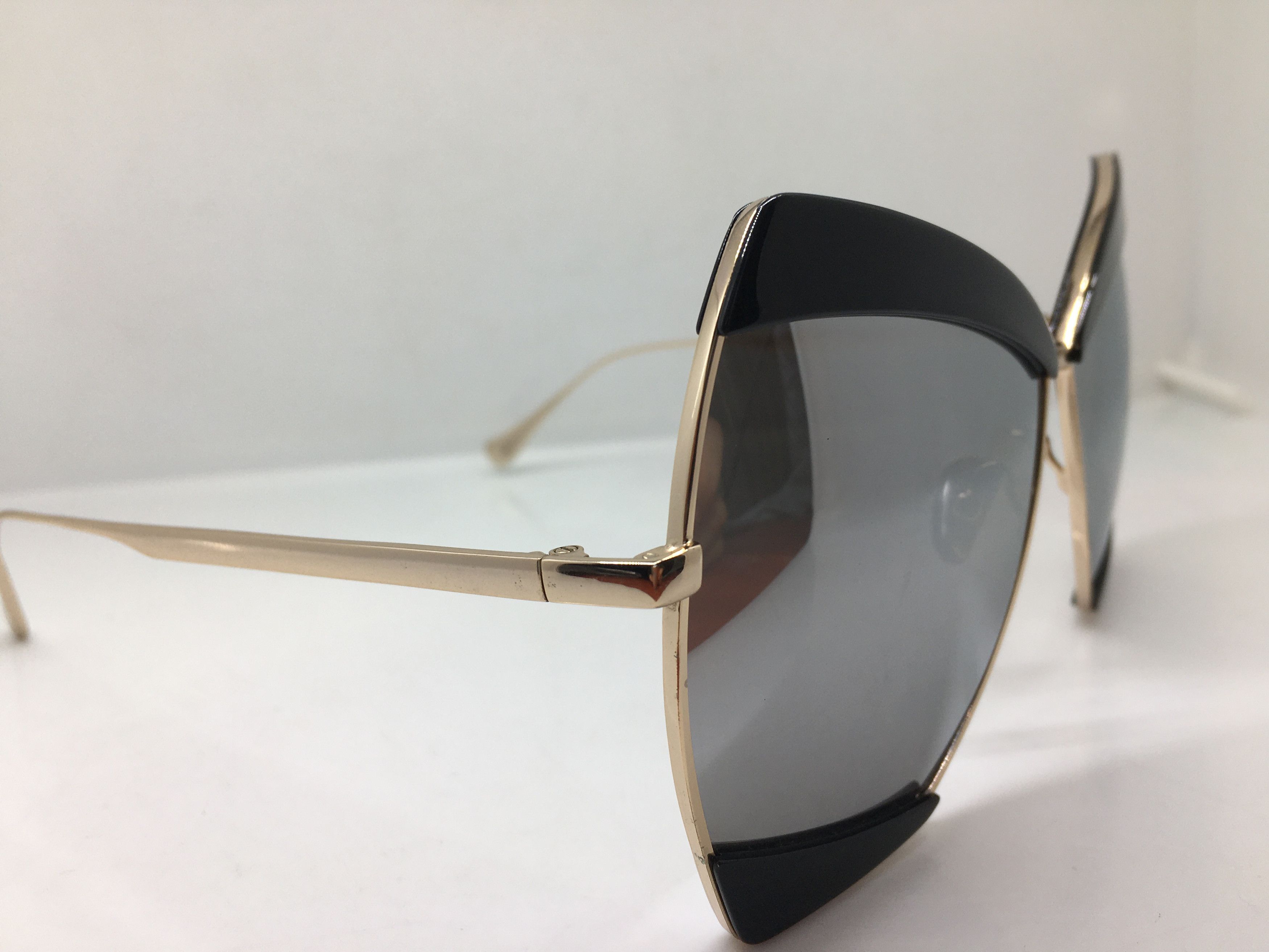 Other EJE Handmade Gold Oversize Sunglasses Frame Size ONE SIZE - 2 Thumbnail