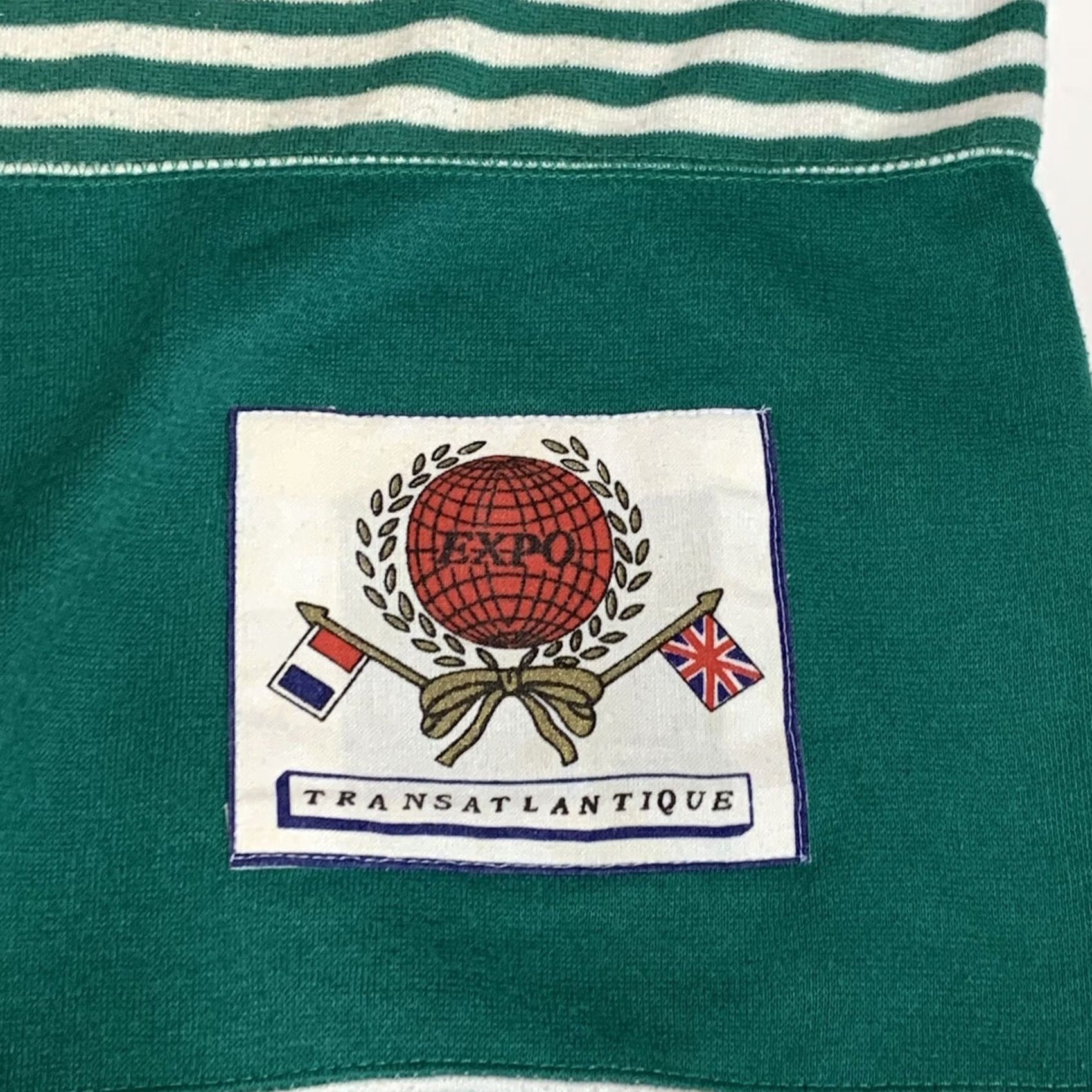 Vintage VINTAGE Body Beam Sweatshirt Womens M Green 1990s Casual Cotton Blend Shirts Womens Size M / US 6-8 / IT 42-44 - 6 Thumbnail