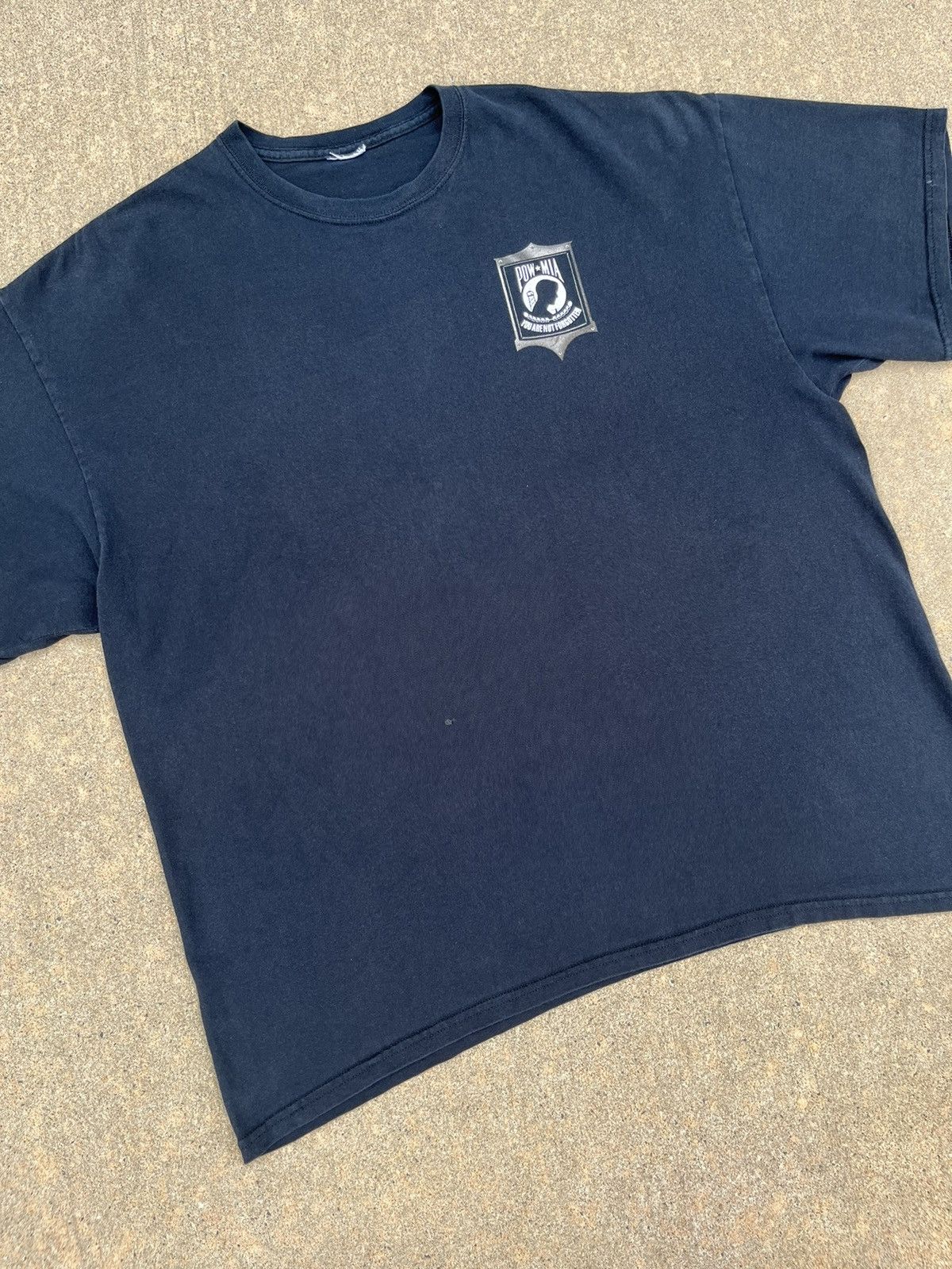 Vintage VINTAGE Y2K POW MIA “YOU ARE NOT FORGOTTEN” T-SHIRT Size US XXL / EU 58 / 5 - 8 Thumbnail
