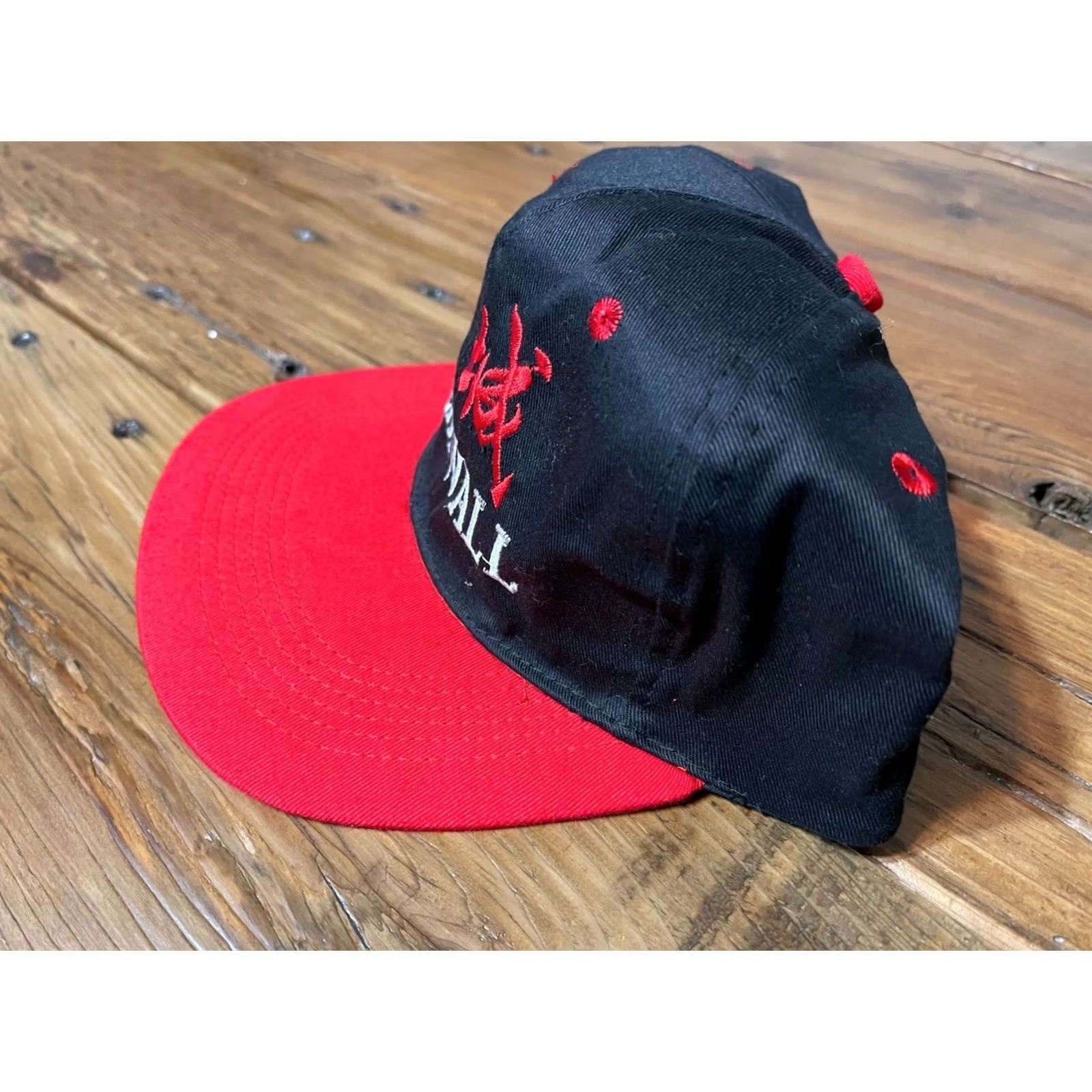 Greats VINTAGE HaT Hat Adjustable Snapback Great Wall of China Red Mens Size ONE SIZE - 2 Thumbnail