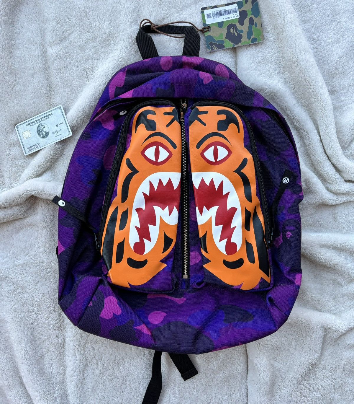 バッグ A BATHING APE COLOR CAMO TIGER DAY PACK Bape Color Camo Tiger Daypack | Grailed