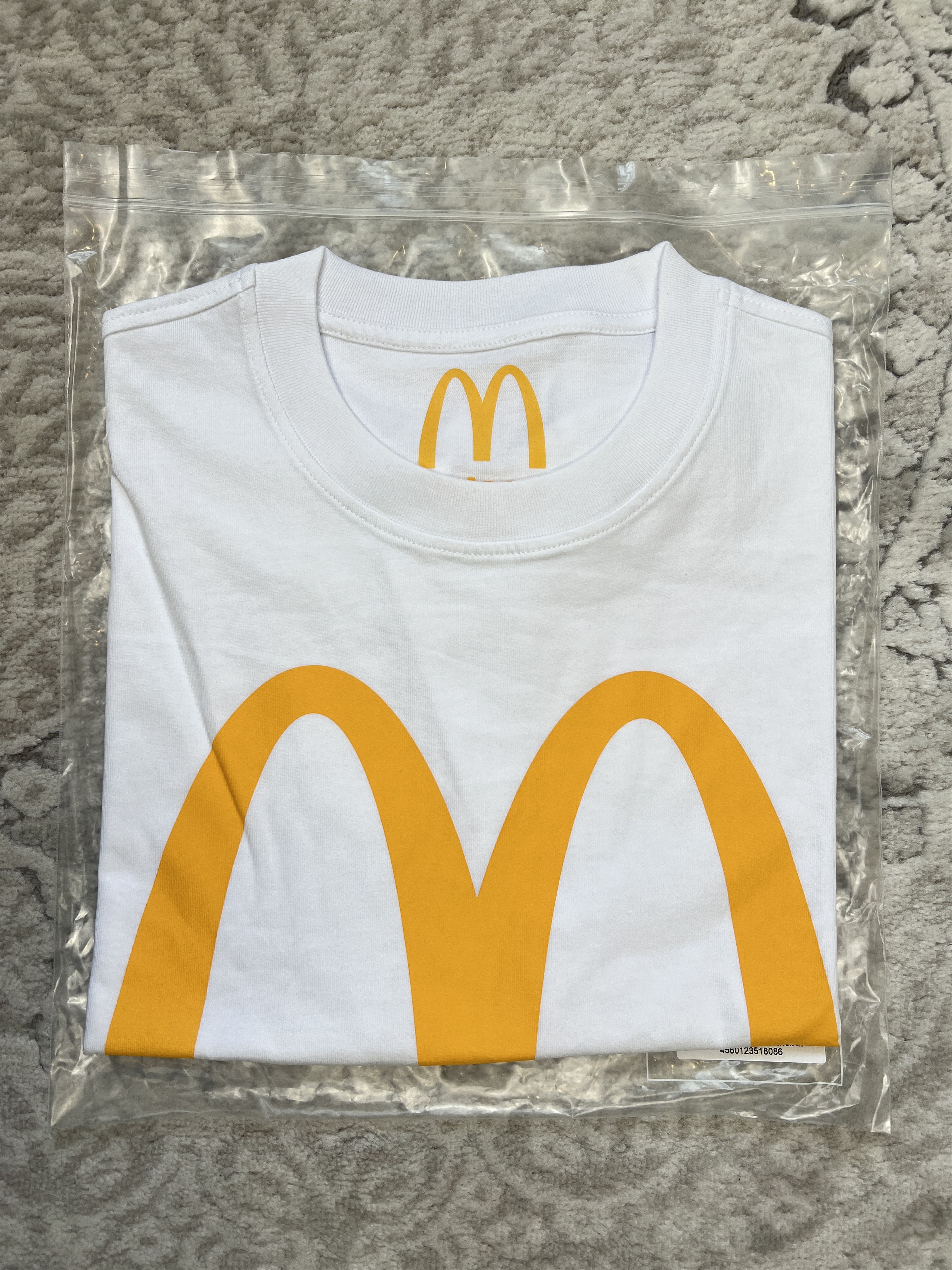 Palace Palace x McDonald’s Logo T-Shirt 2023 White Size L Size US L / EU 52-54 / 3 - 3 Thumbnail