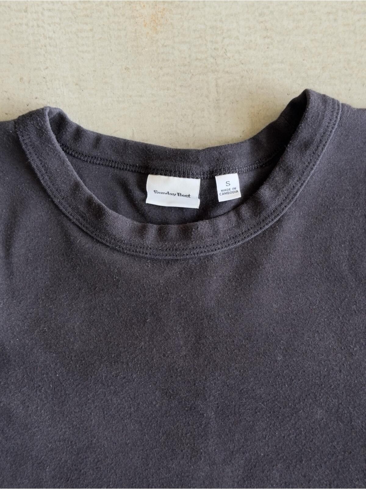 Other Sunday Best / BestHug Little Ribbed T-Shirt / Black Size S / US 4 / IT 40 - 11 Thumbnail