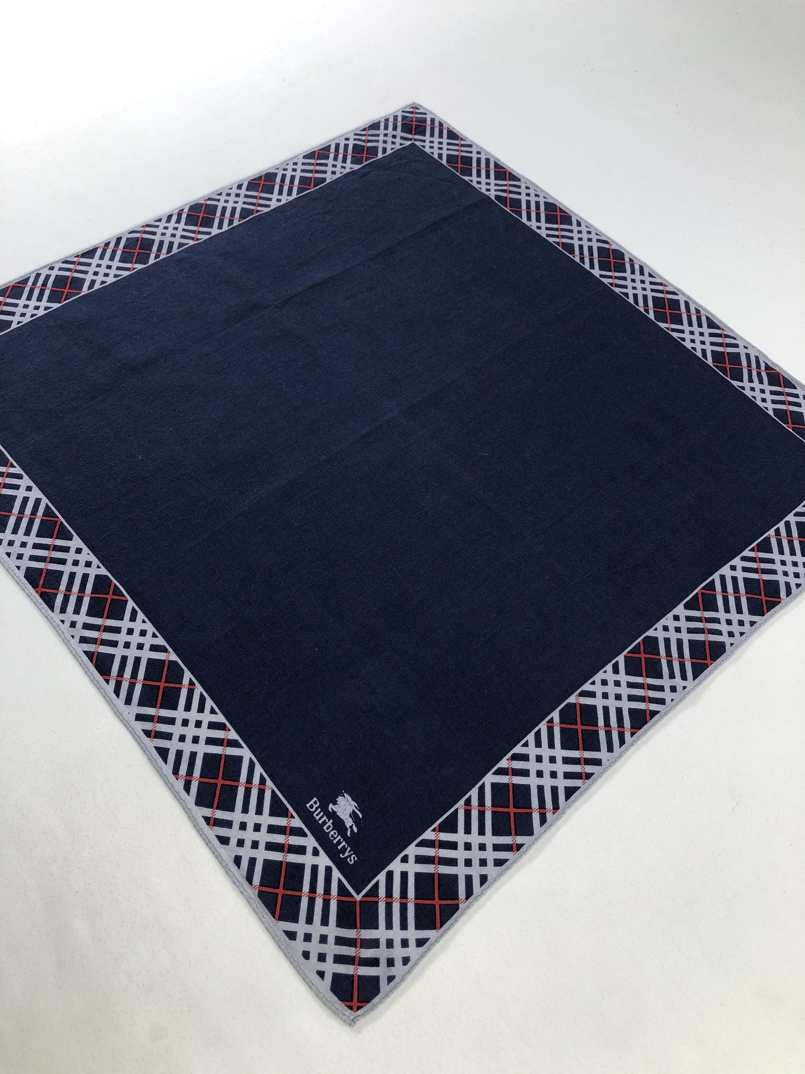 Burberry Vintage Burberrys Handkerchief / Bandana / Neckerchief Size ONE SIZE - 3 Thumbnail