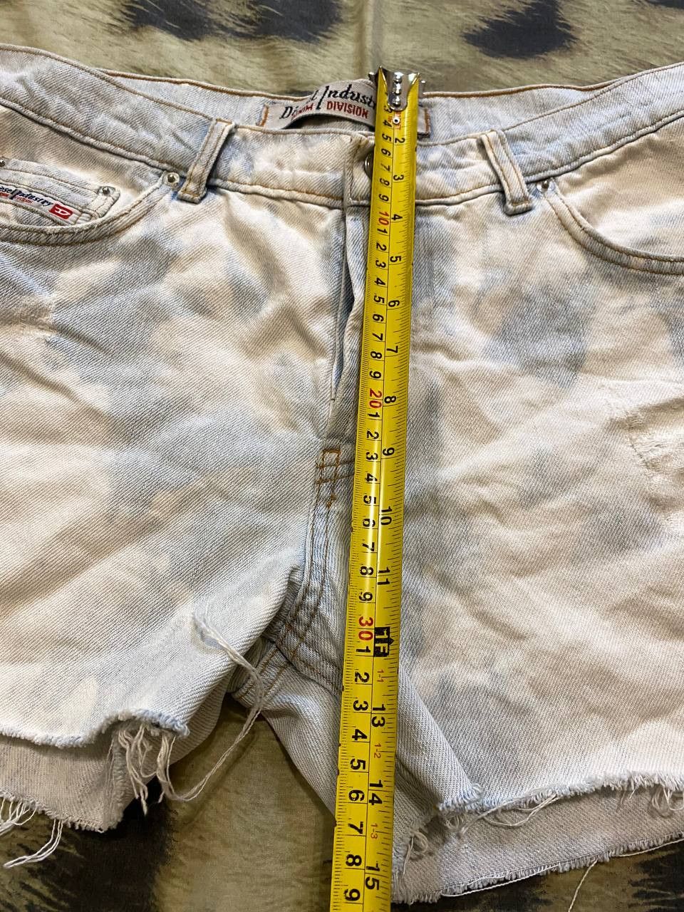 Diesel Y2K Diesel Vintage jeans shorts streetwear Size US 33 - 16 Thumbnail