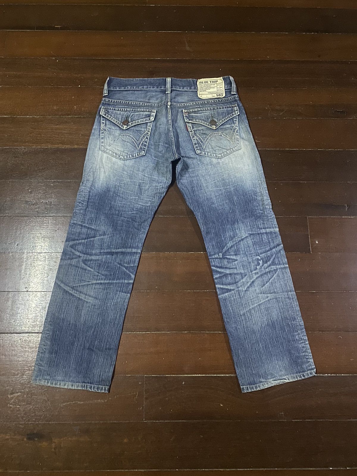 Edwin × Japanese Brand FLARE EDWIN 503 LIKE TORNADO MART STYLE. Size US 36 / EU 52 - 1 Thumbnail