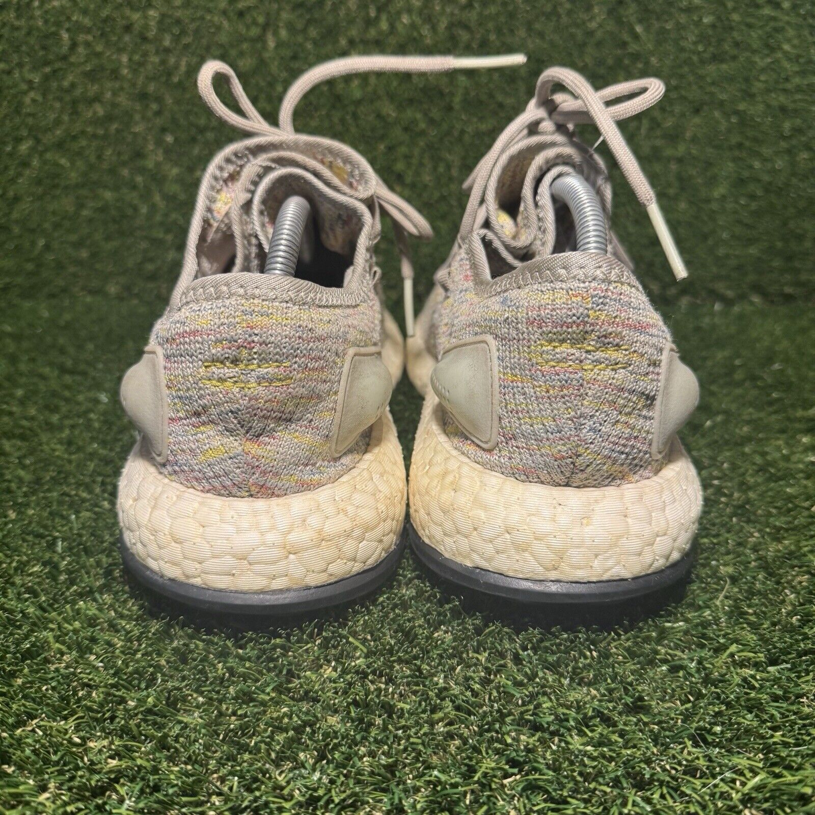 Adidas Size 9 - adidas PureBoost Silver Multi Color Size US 9 / EU 42 - 6 Thumbnail