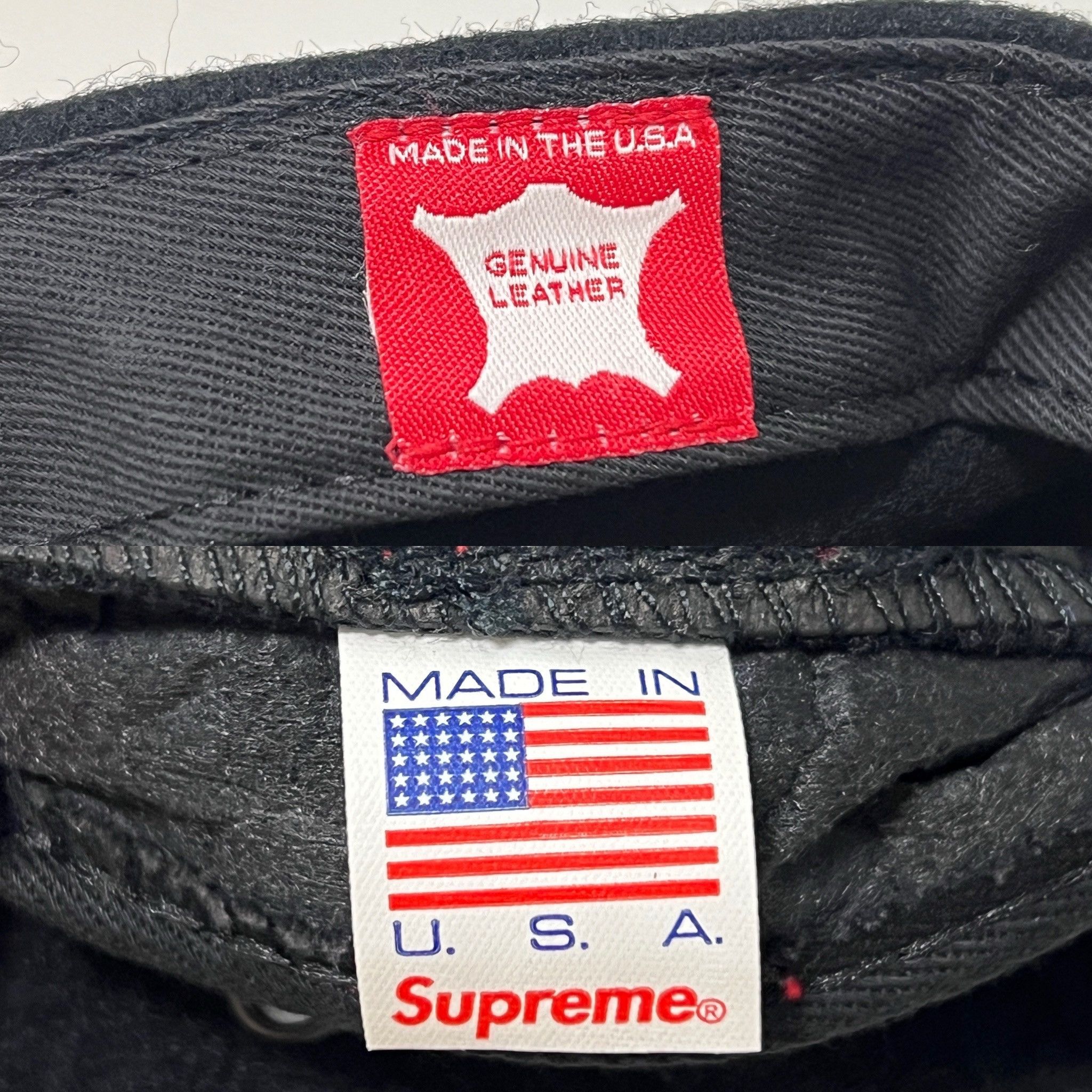 Supreme Supreme 2007 Wool Leather Visor Camp Cap Size ONE SIZE - 9 Thumbnail
