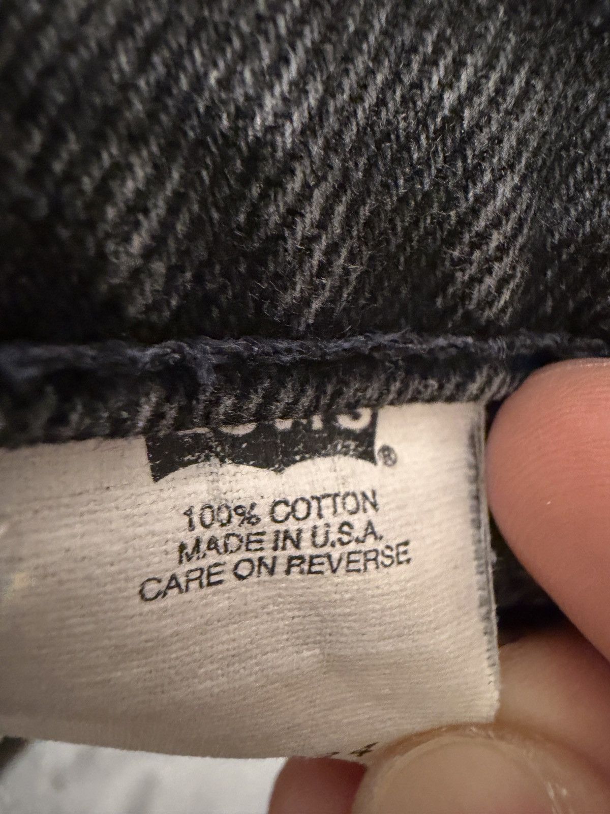 Levi's Vintage Clothing Vintage 1970's Levi's 517 Washed Black Distressed Denim Size US 36 / EU 52 - 6 Thumbnail