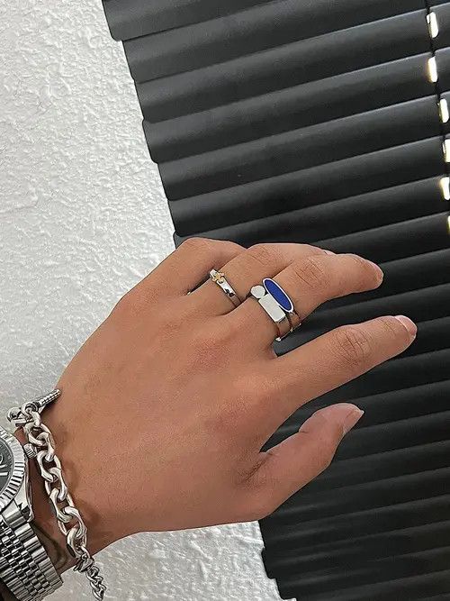 Japanese Brand Retro punk rings Size ONE SIZE - 2 Thumbnail