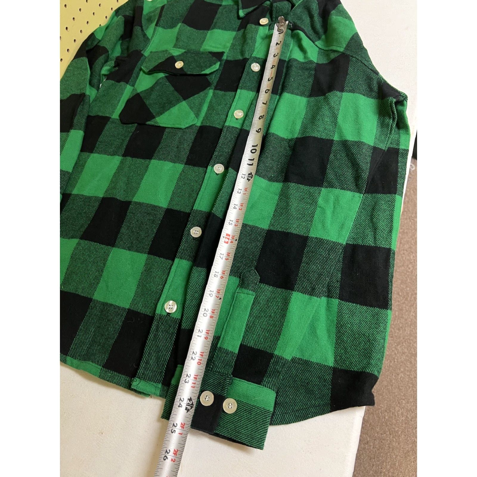 Rothco Paul Smith Rothco Button-Up Shirt Mens M Green Flannel Tartan Check Pocket Vintage No Size US M / EU 48-50 / 2 - 7 Thumbnail