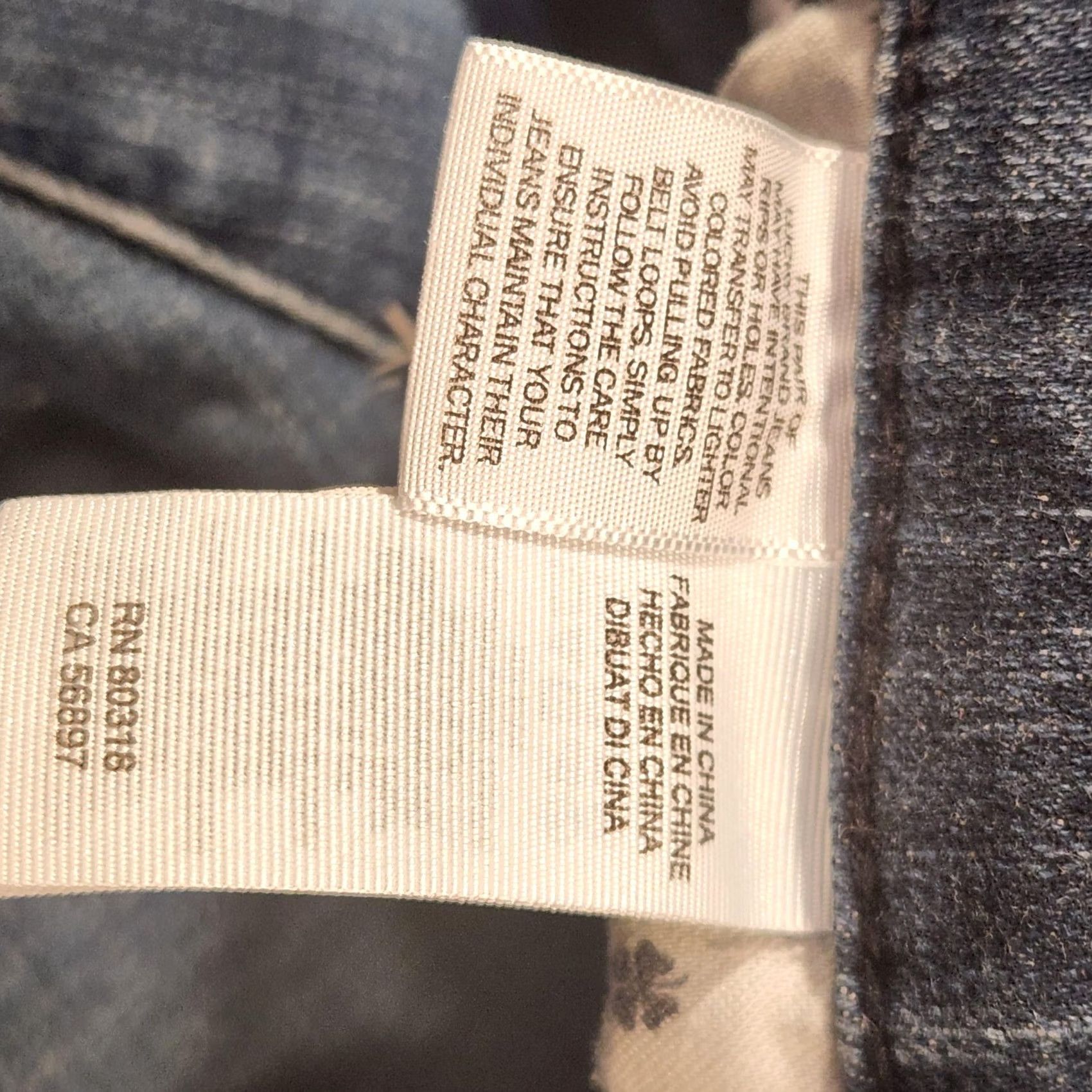 Lucky Brand Lucky Brand 363 Straight Jeans Mens 32 Blue Medium Wash Denim Vintage Straight Size US 32 / EU 48 - 4 Thumbnail