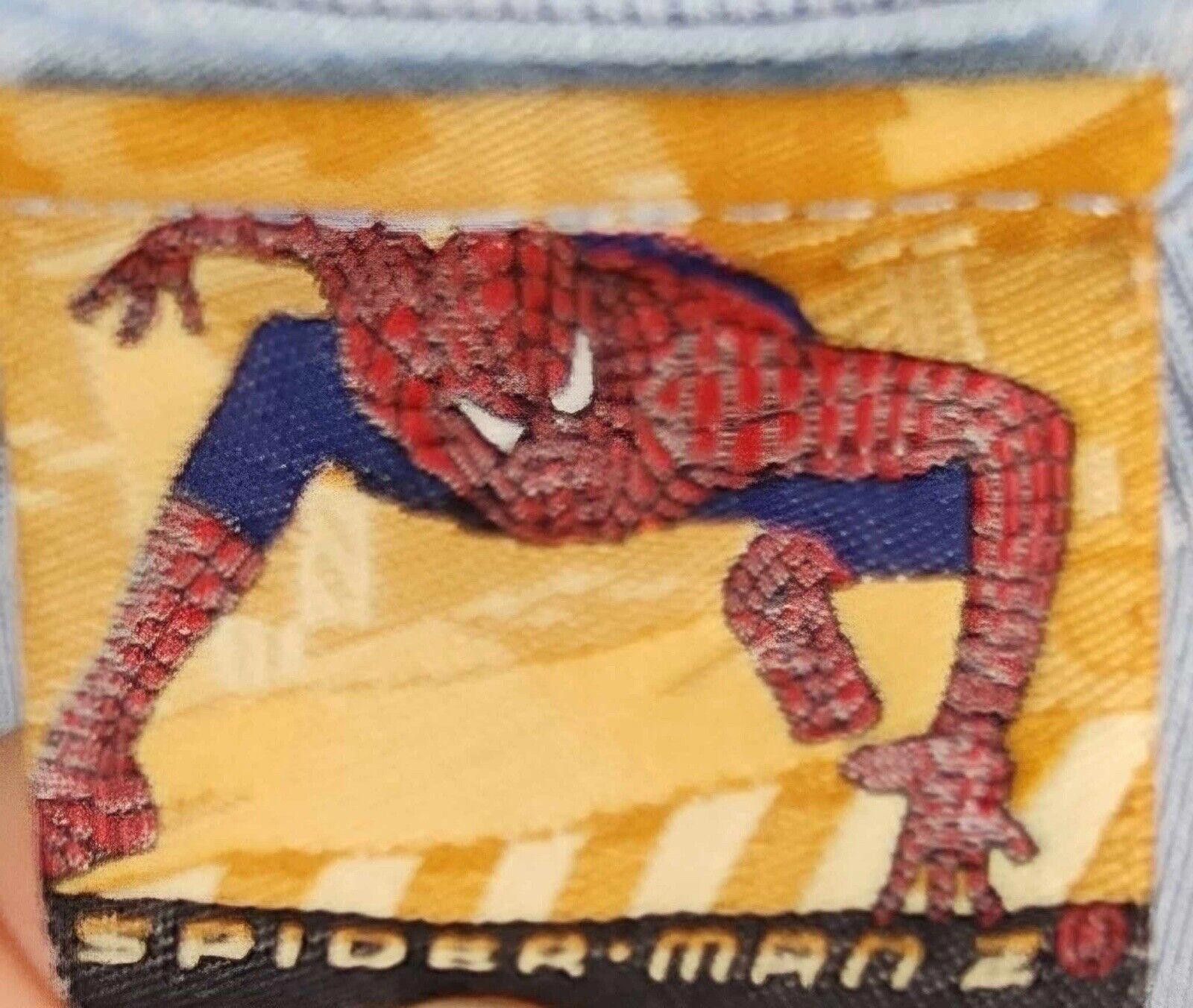Designer Vintage AOP Spider-Man Graphic T-Shirt - Blue movie promo Size US XL / EU 56 / 4 - 2 Thumbnail