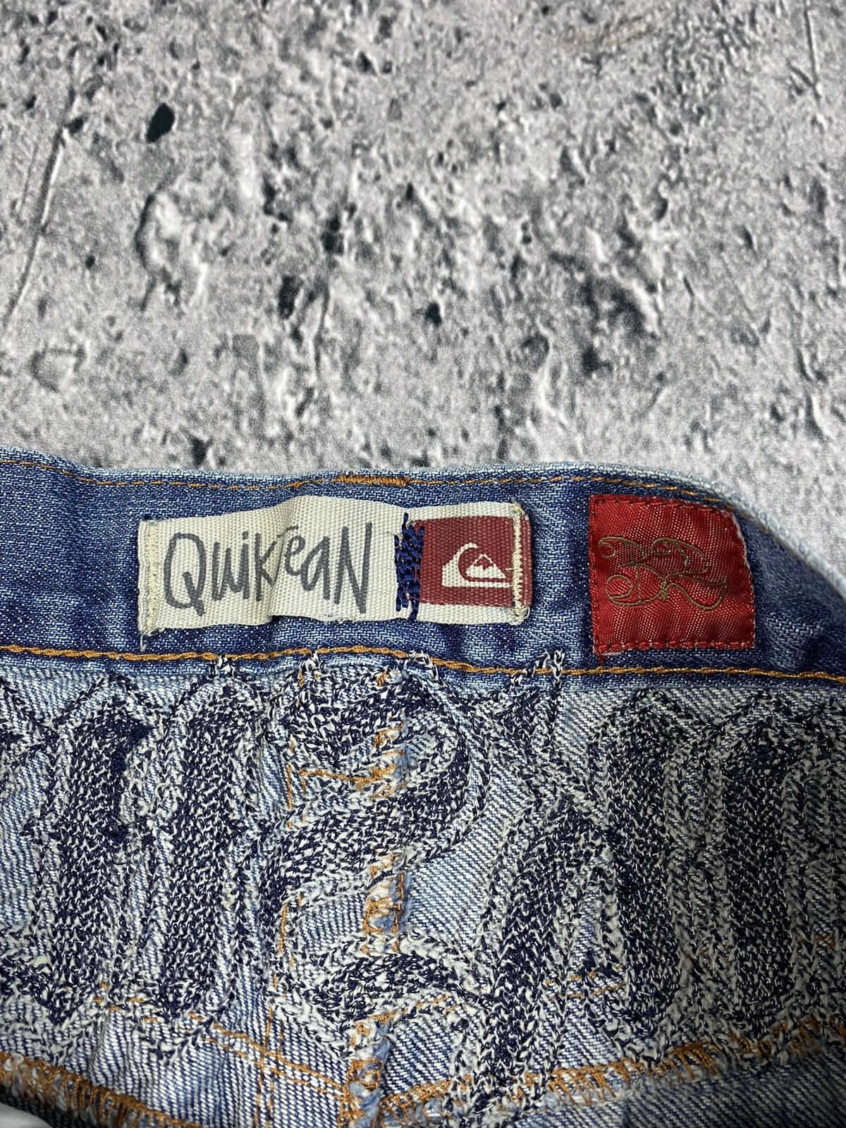 Quiksilver × Vintage Vintage y2k Shorts quiksilver Streetwear Baggy Pants Size US 32 / EU 48 - 10 Thumbnail