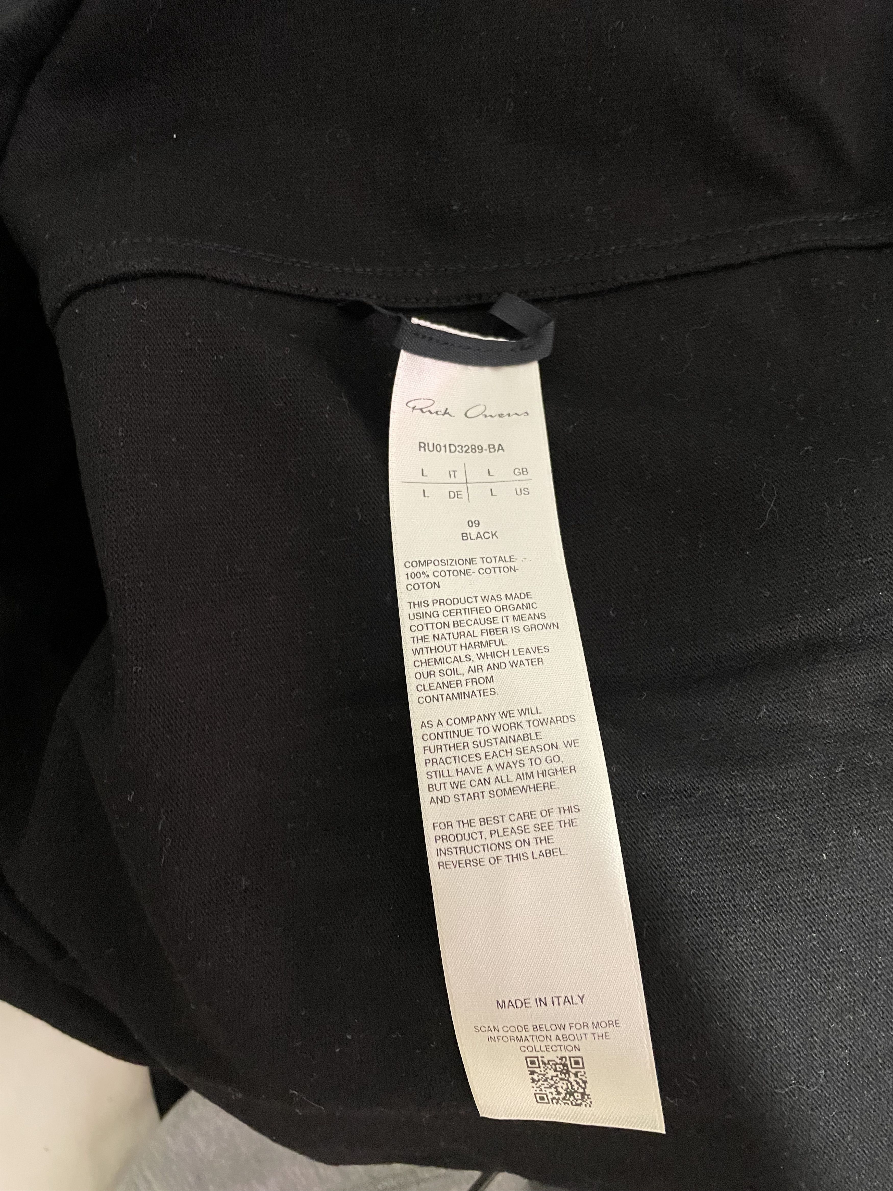 Rick Owens SS24 LIDO Cropped Crewneck Sweat L Size US L / EU 52-54 / 3 - 7 Thumbnail
