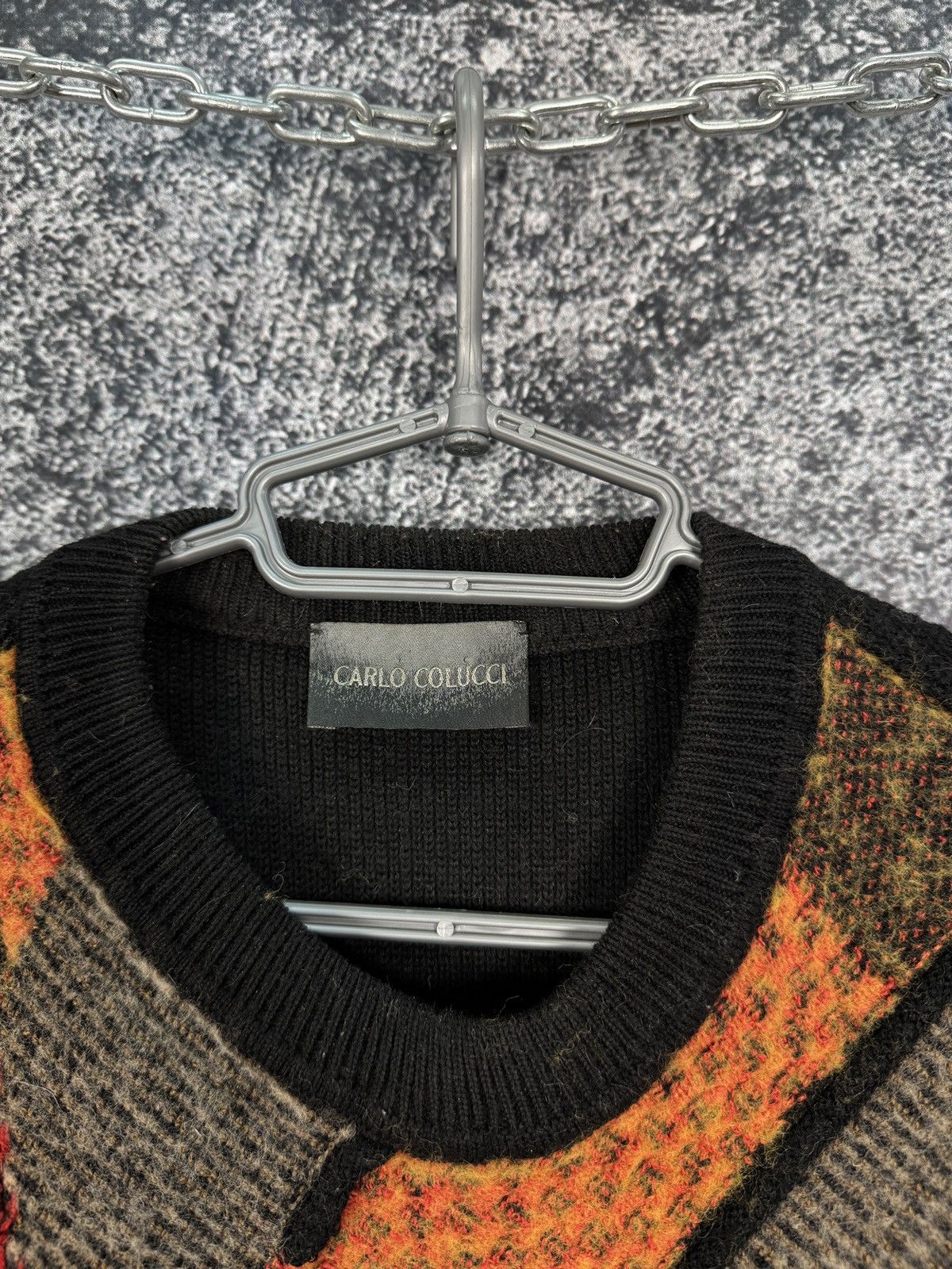 Carlo Colucci Men’s Carlo Colucci Vintage Wool Sweater Pullover Size 48 Size US M / EU 48-50 / 2 - 5 Thumbnail