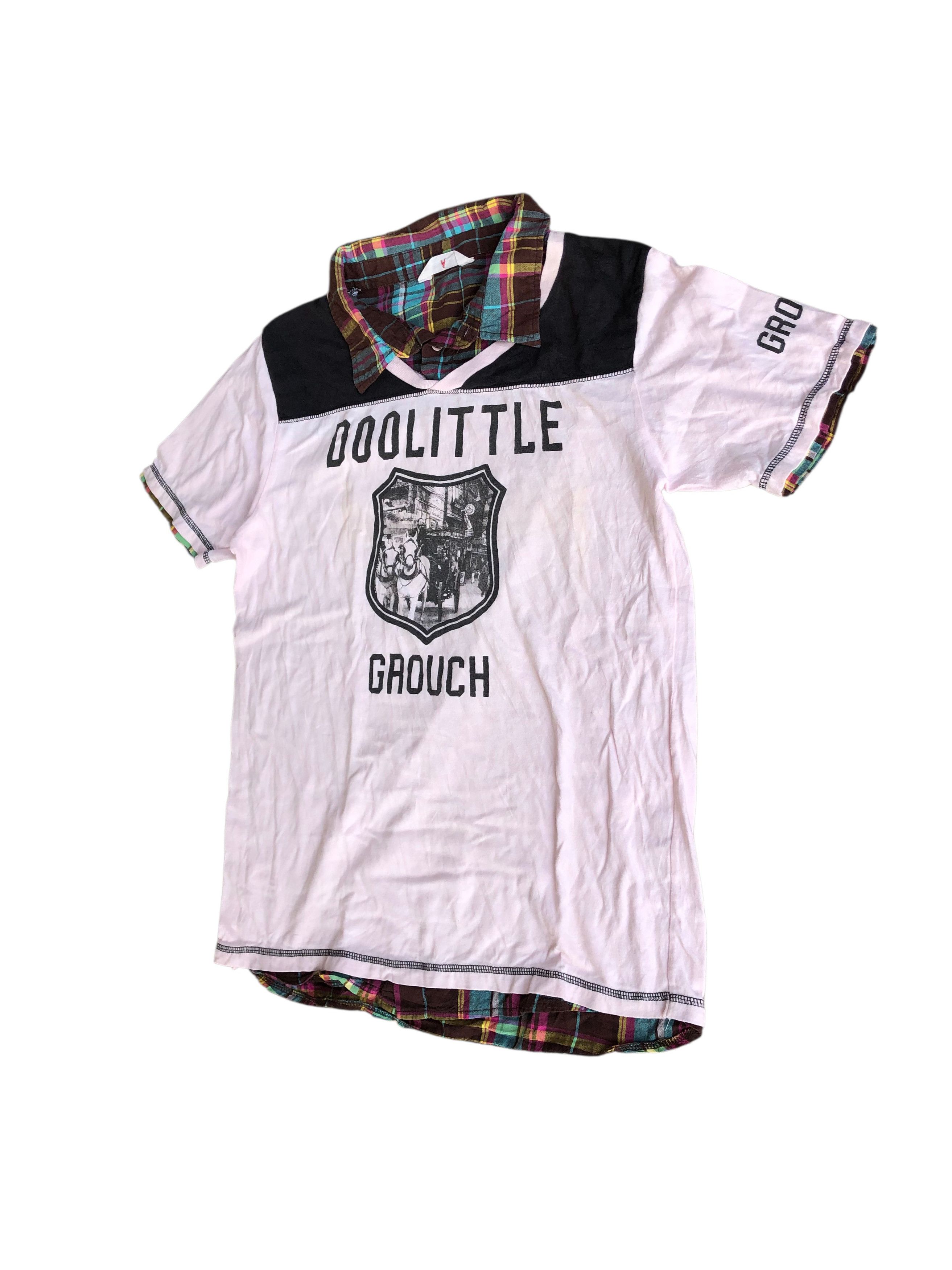 If Six Was Nine 2000s Double Layer Collar Quash Vkei Style Y2k Size US L / EU 52-54 / 3 - 4 Thumbnail