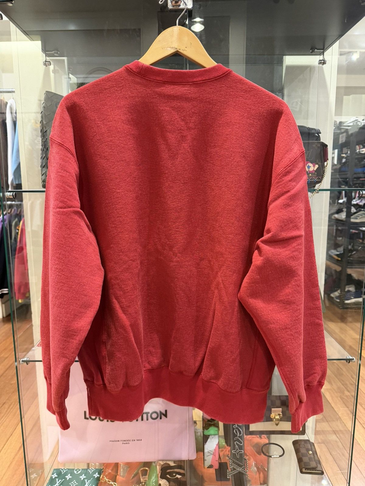 Supreme Supreme Washed Box Logo Crewneck Size US L / EU 52-54 / 3 - 2 Thumbnail