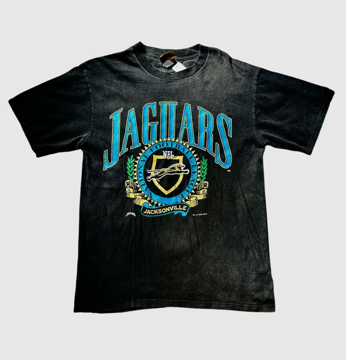 NFL Vintage Jaguar JacksonVille Nutmeg Shirt Size US M / EU 48-50 / 2 - 1 Thumbnail