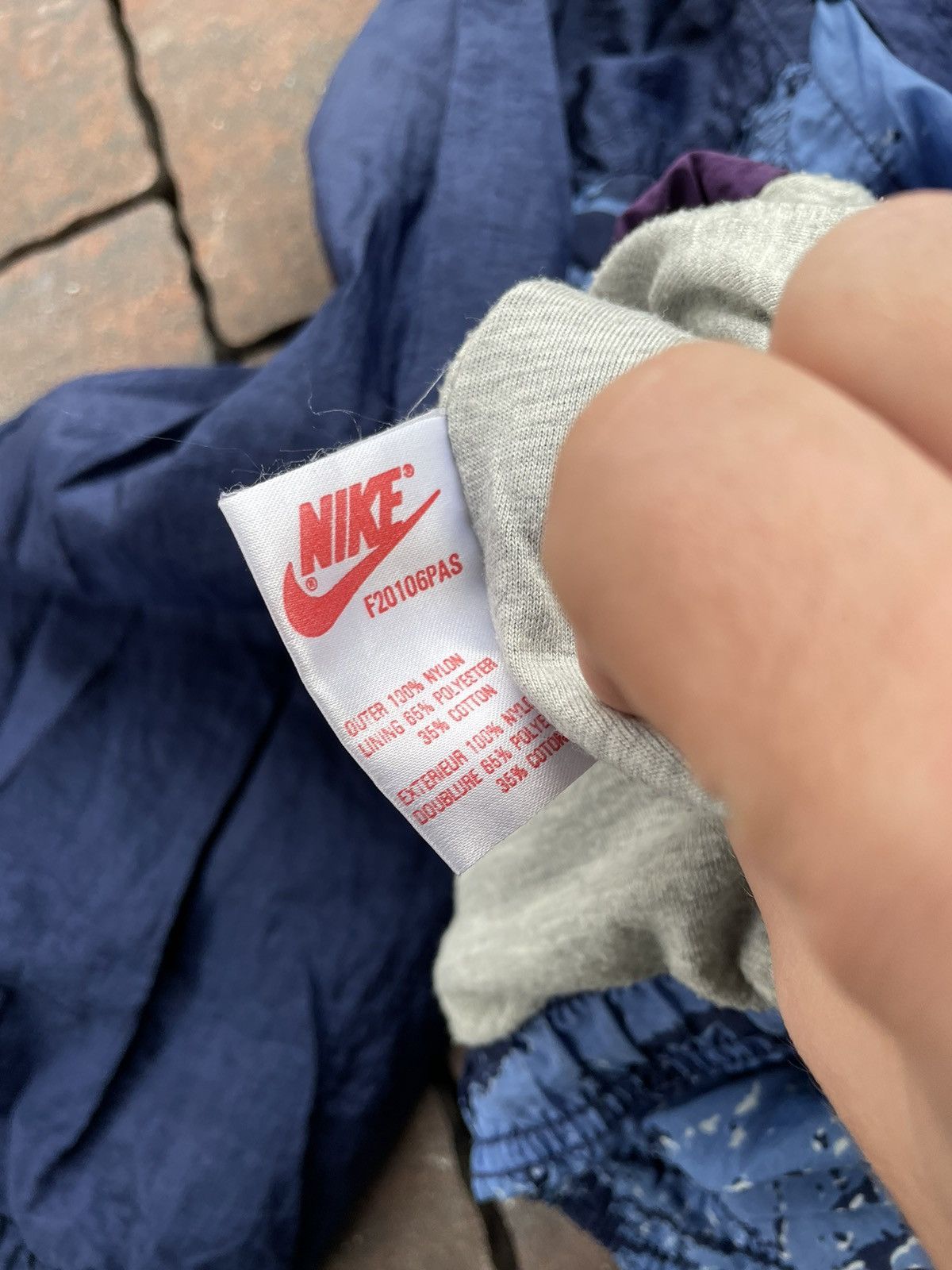 Nike Vintage Rare 90s Nike Agassi Zip Windbreaker Light Jacket Size US L / EU 52-54 / 3 - 7 Thumbnail