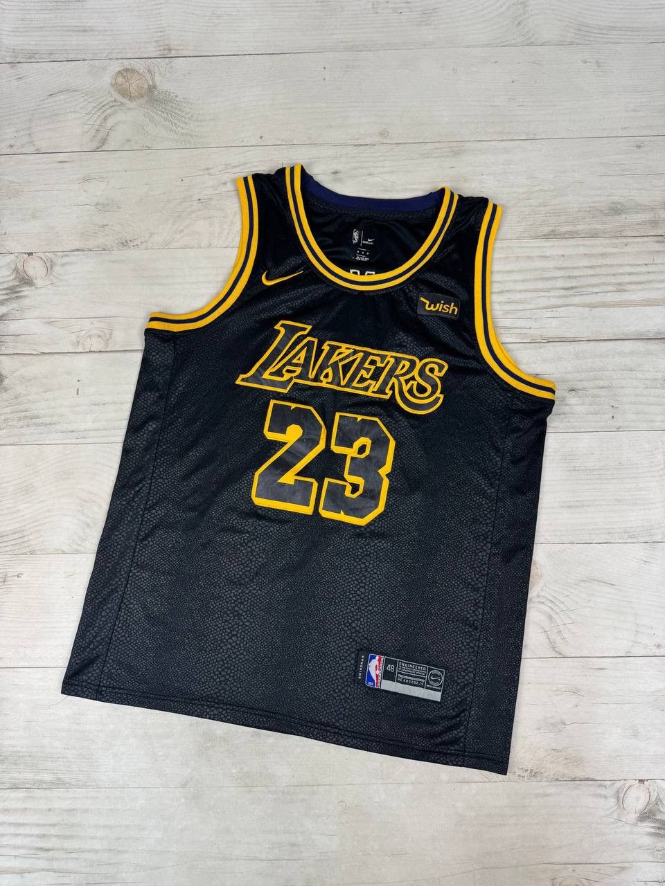 Nike Nike Lakers James #23 NBA Basketball Shirt Jersey Size US M / EU 48-50 / 2 - 1 Thumbnail