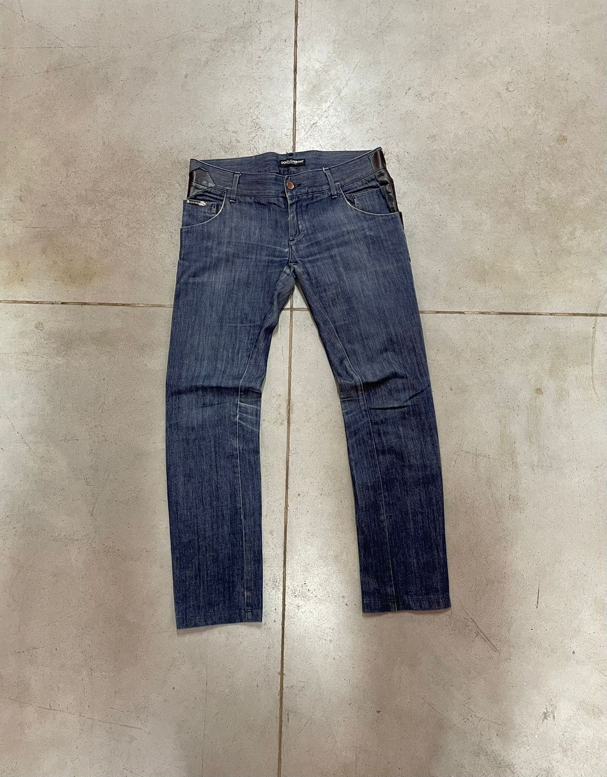 Dolce & Gabbana 🔥 Rare Design Vintage Dolce Gabbana Jeans 🔥 Size US 32 / EU 48 - 4 Thumbnail