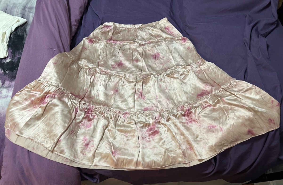 Other gently worn flowy pink skirt Size 27" / US 4 / IT 40 - 2 Thumbnail