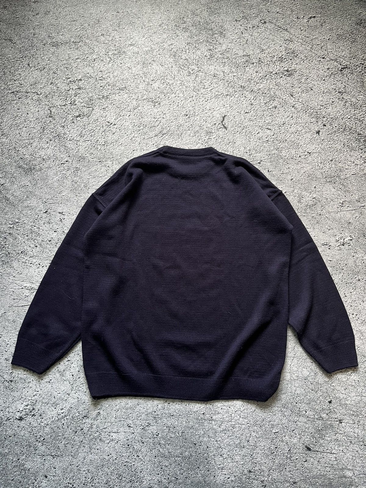 Lacoste × Vintage 90s Lacoste Vintage Knit Sweater big crocodile logo Size US XL / EU 56 / 4 - 5 Thumbnail