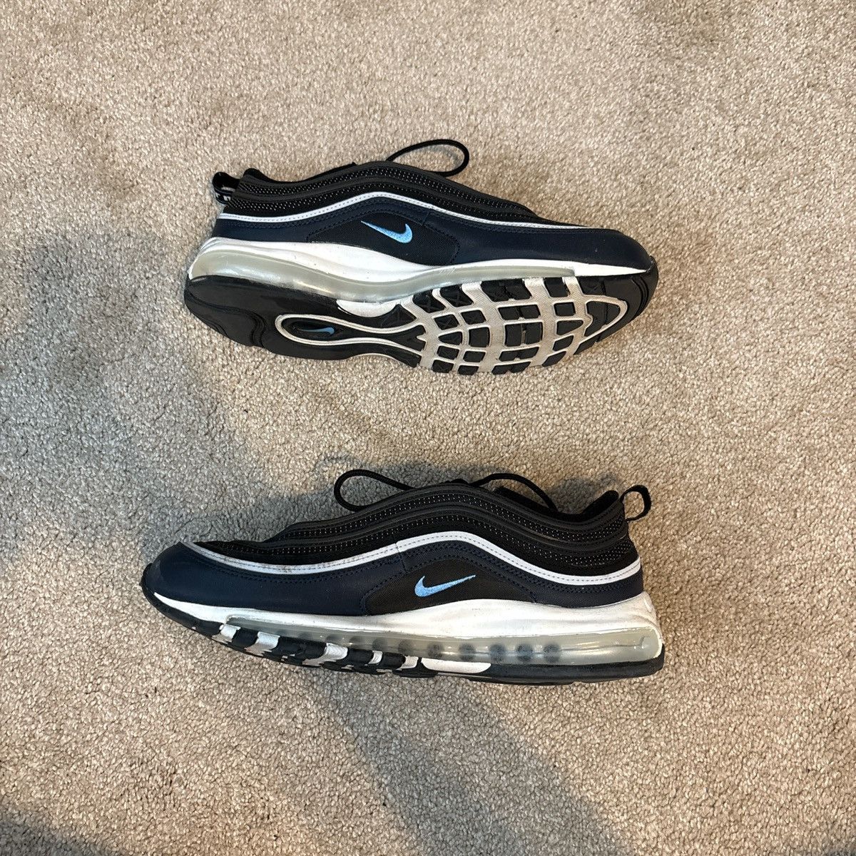 Nike Nike Air Max 97 trainers in black and white Size US 11.5 / EU 44-45 - 5 Thumbnail