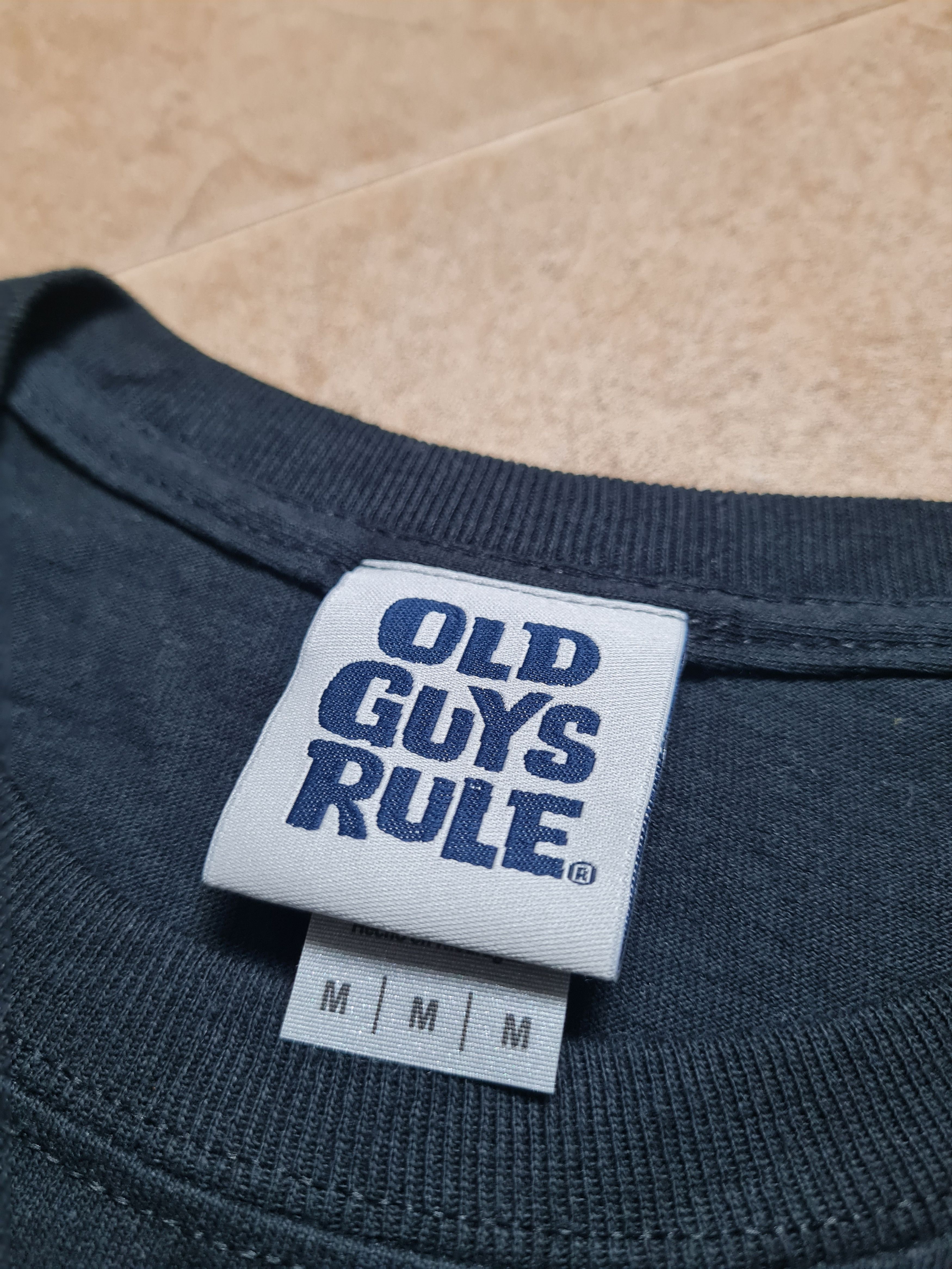 Other Vintage T-shirts OLD GUYS RULE Retro USA Black Big Logo M Size US M / EU 48-50 / 2 - 14 Thumbnail