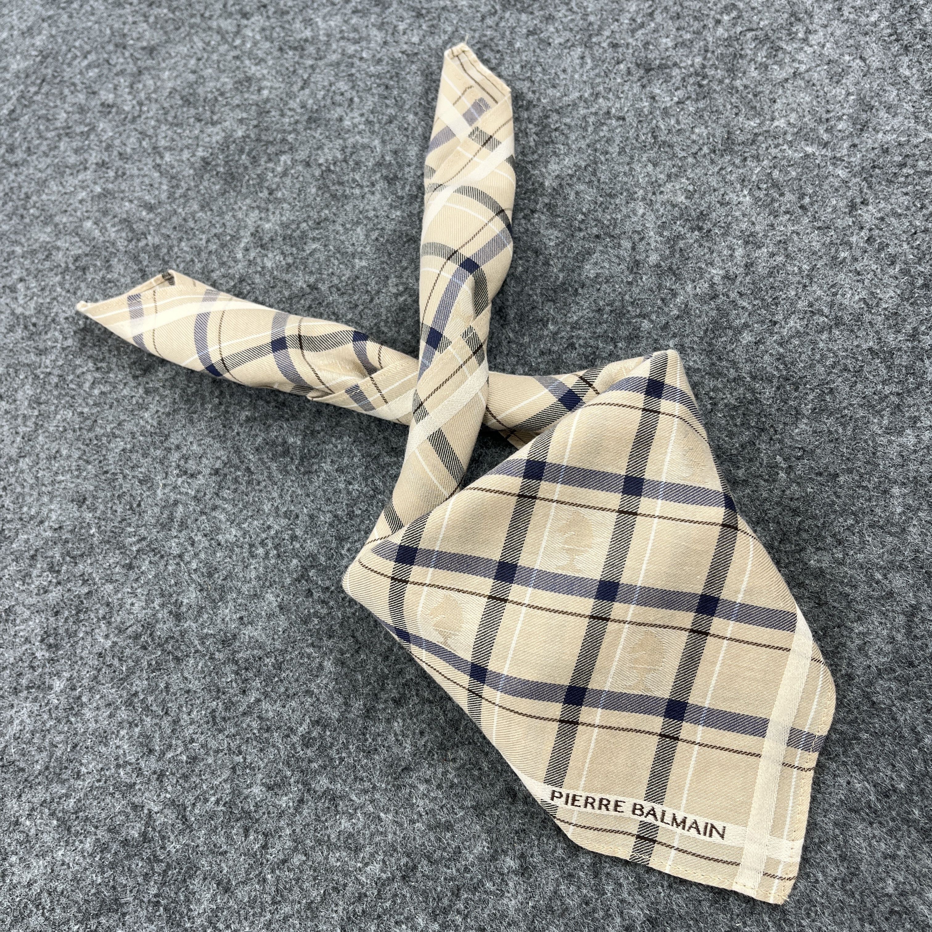 Pierre Balmain Pierre Balmain Handkerchief / Bandana / Neckerchief B717 Size ONE SIZE - 8 Thumbnail