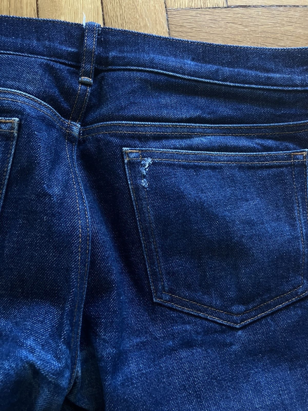 A.P.C. Beautiful wear selvedge pair of APC jeans Size US 32 / EU 48 - 8 Thumbnail