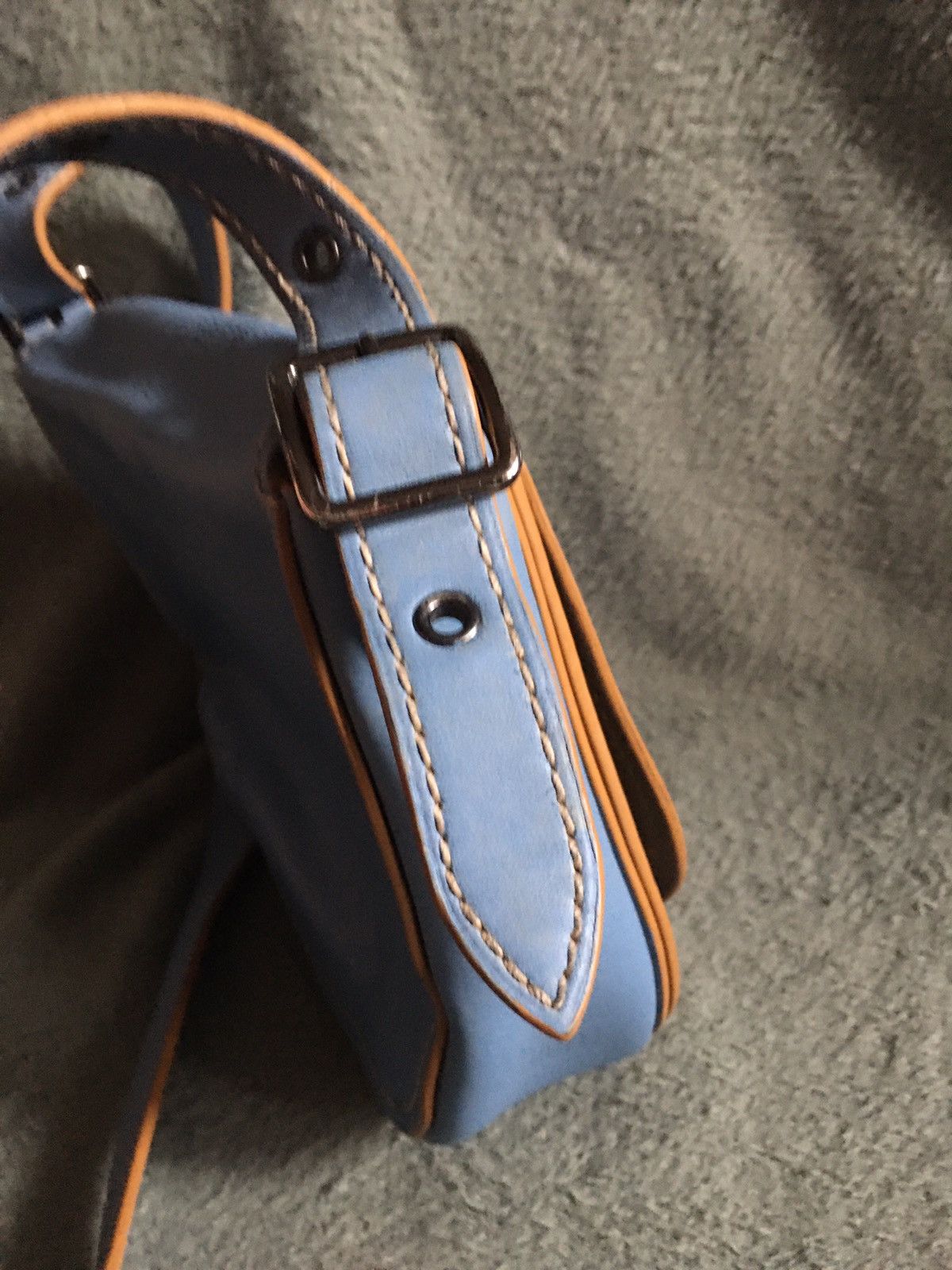 Coach COACH 1941 Saddle Blue Leather Crossbody Shoulder Bag Size ONE SIZE - 3 Thumbnail