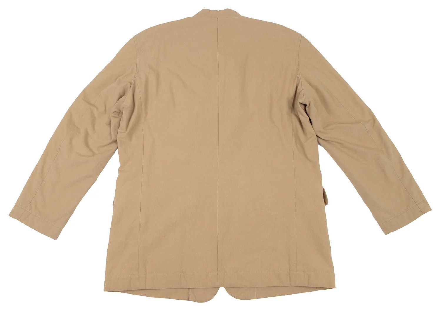 Issey Miyake Quilted Lining Mao Collar Jacket in Mocha XL Size US XL / EU 56 / 4 - 15 Thumbnail