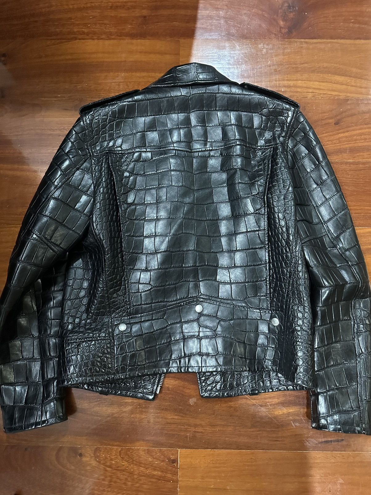 Saint Laurent Paris Slp L01 crocodile jacket Size US M / EU 48-50 / 2 - 9 Thumbnail