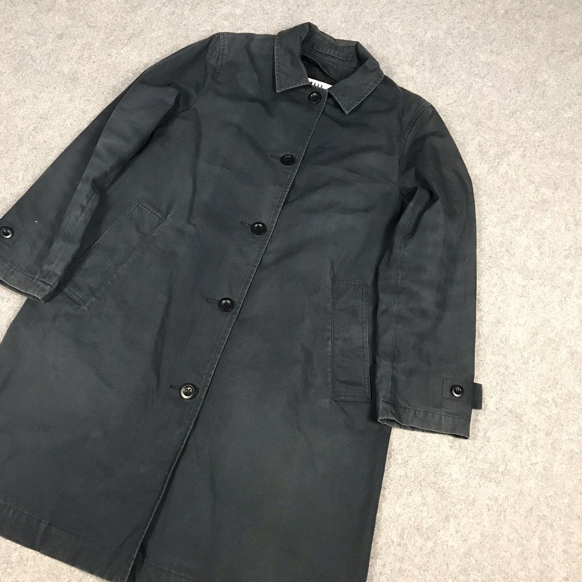 Margaret Howell Margaret Howell Navy faded Long Coat Jacket Size US M / EU 48-50 / 2 - 4 Thumbnail