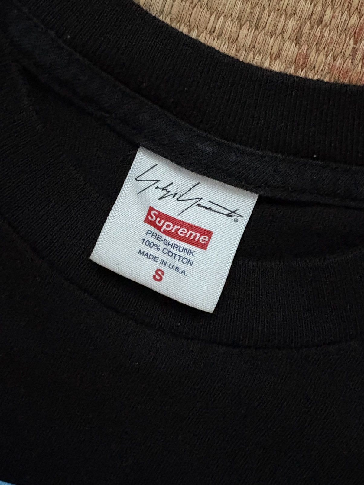 Supreme × Yohji Yamamoto Supreme x Yohji Yamamoto 20AW Game Over Tee Size S Black Size US S / EU 44-46 / 1 - 6 Thumbnail