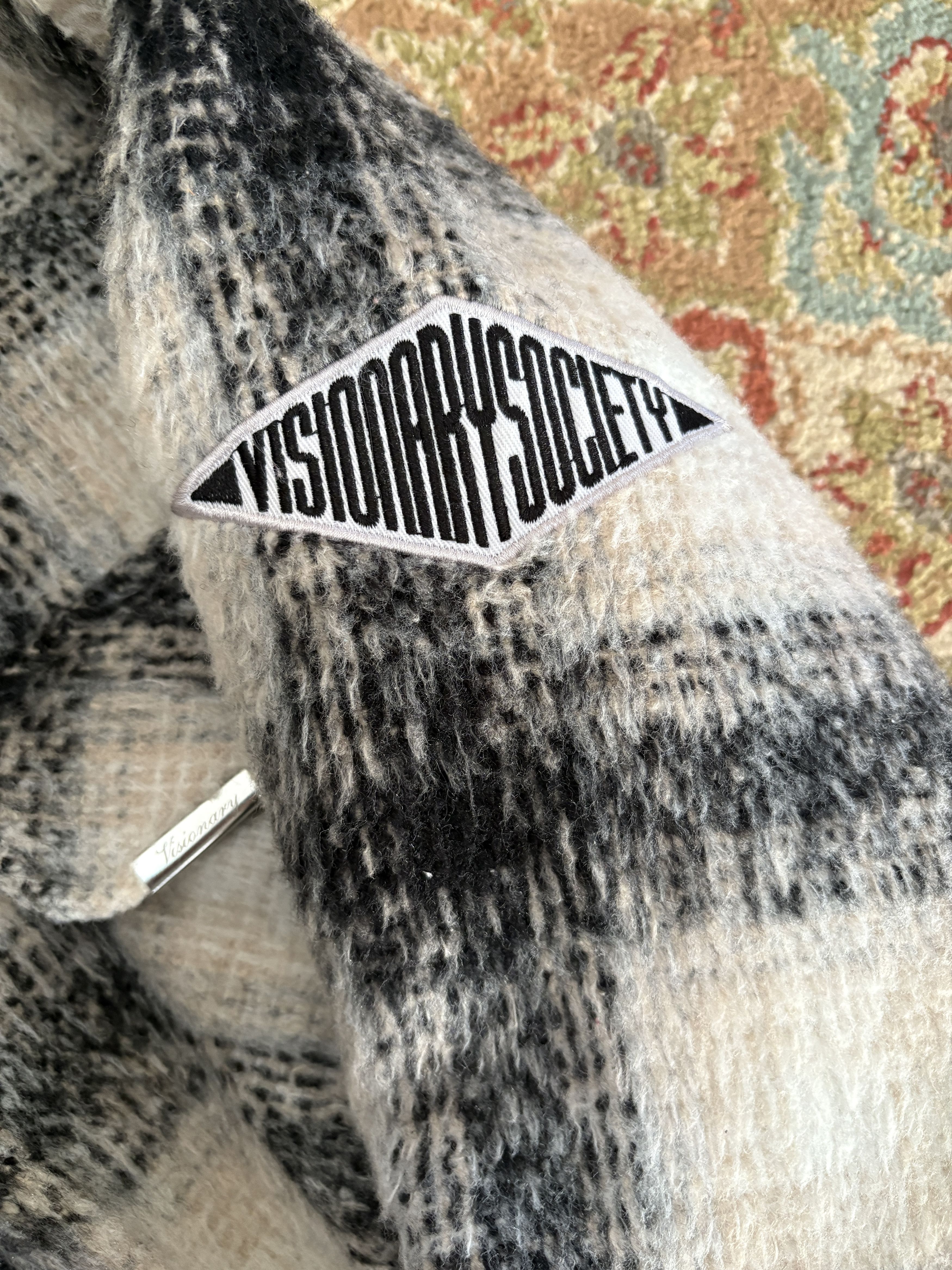 Other Visionary Society Quilted Mohair Flannel Jacket Size US S / EU 44-46 / 1 - 3 Thumbnail