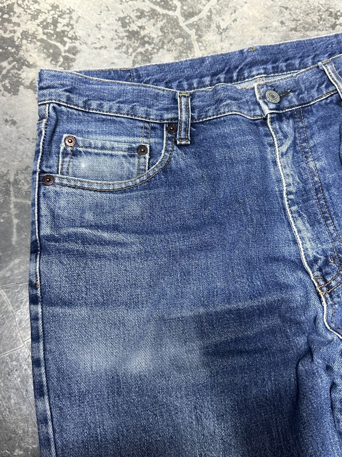 Japanese Brand Japanese Brand COX BASICS Faded Jean Size US 34 / EU 50 - 3 Thumbnail