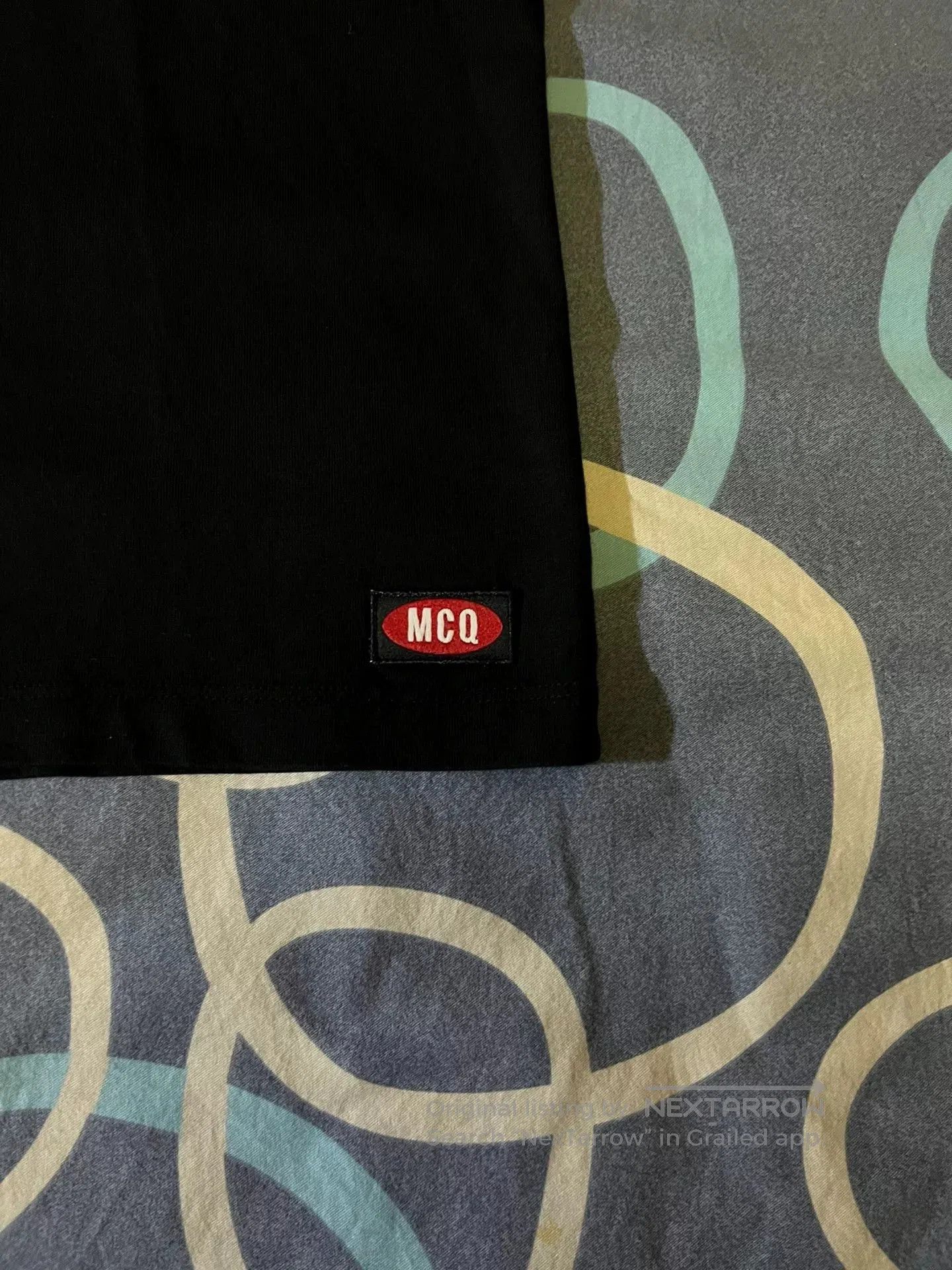 Alexander McQueen McQueen Slogan Print Embroidery T-Shirt. Size US XL / EU 56 / 4 - 4 Thumbnail