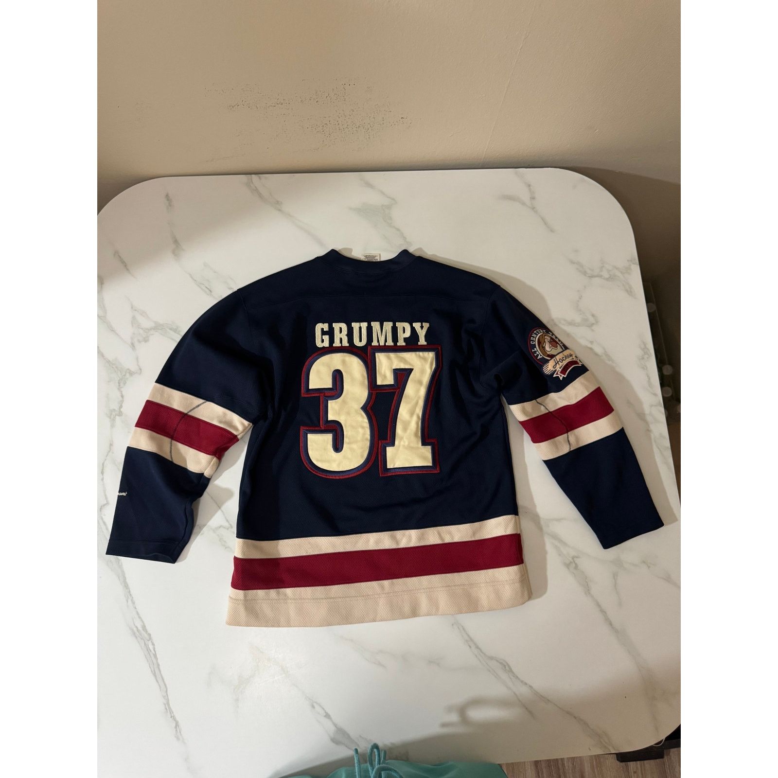 Disney Disneyland Resort Grumpy Miners Hockey Jersey Longsleeve Size US XXS / EU 40 - 6 Thumbnail