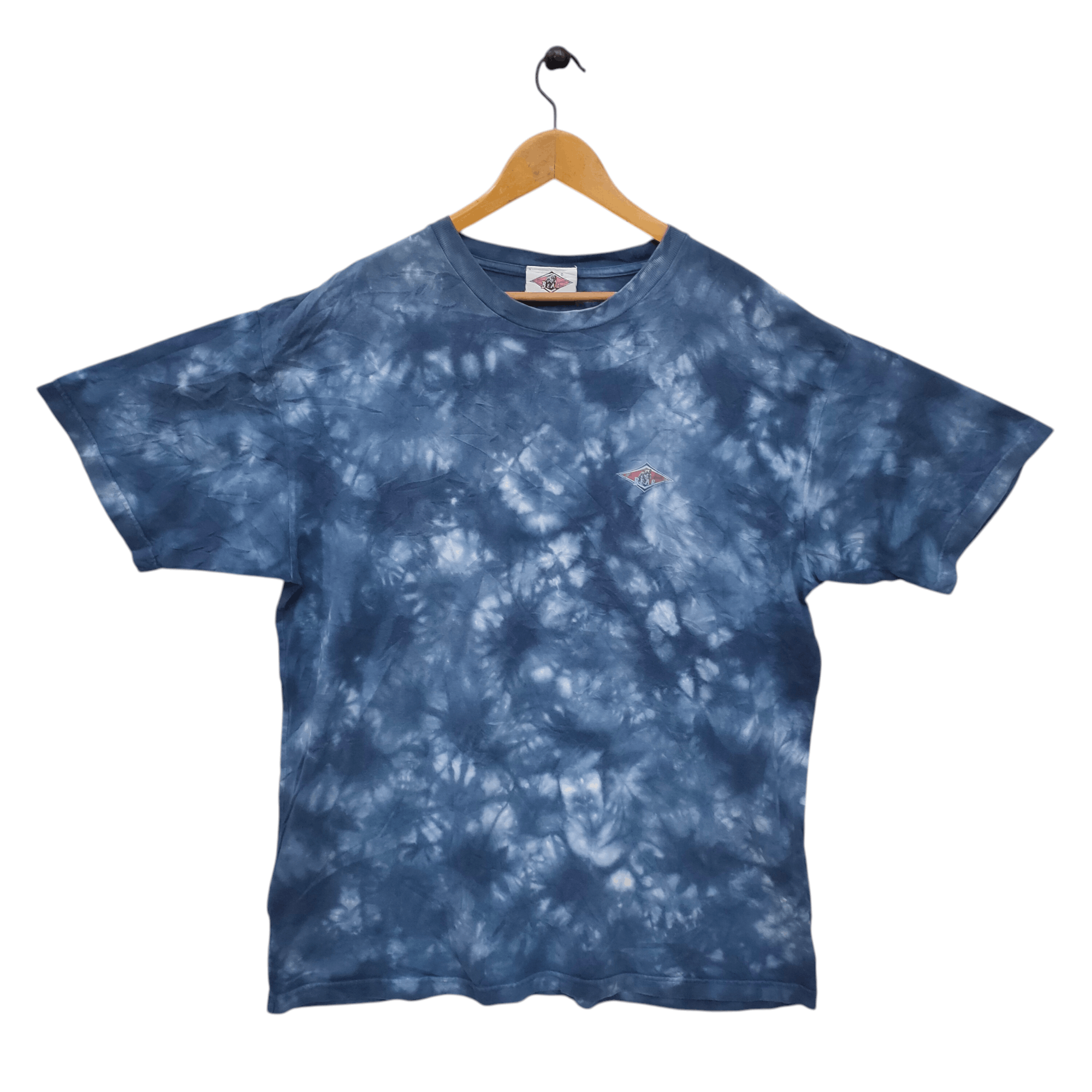 Sun Surf Bear Surfboards Blue Tie-Dye Surfwear, Acid Wash Tee Size US XXL / EU 58 / 5 - 1 Thumbnail