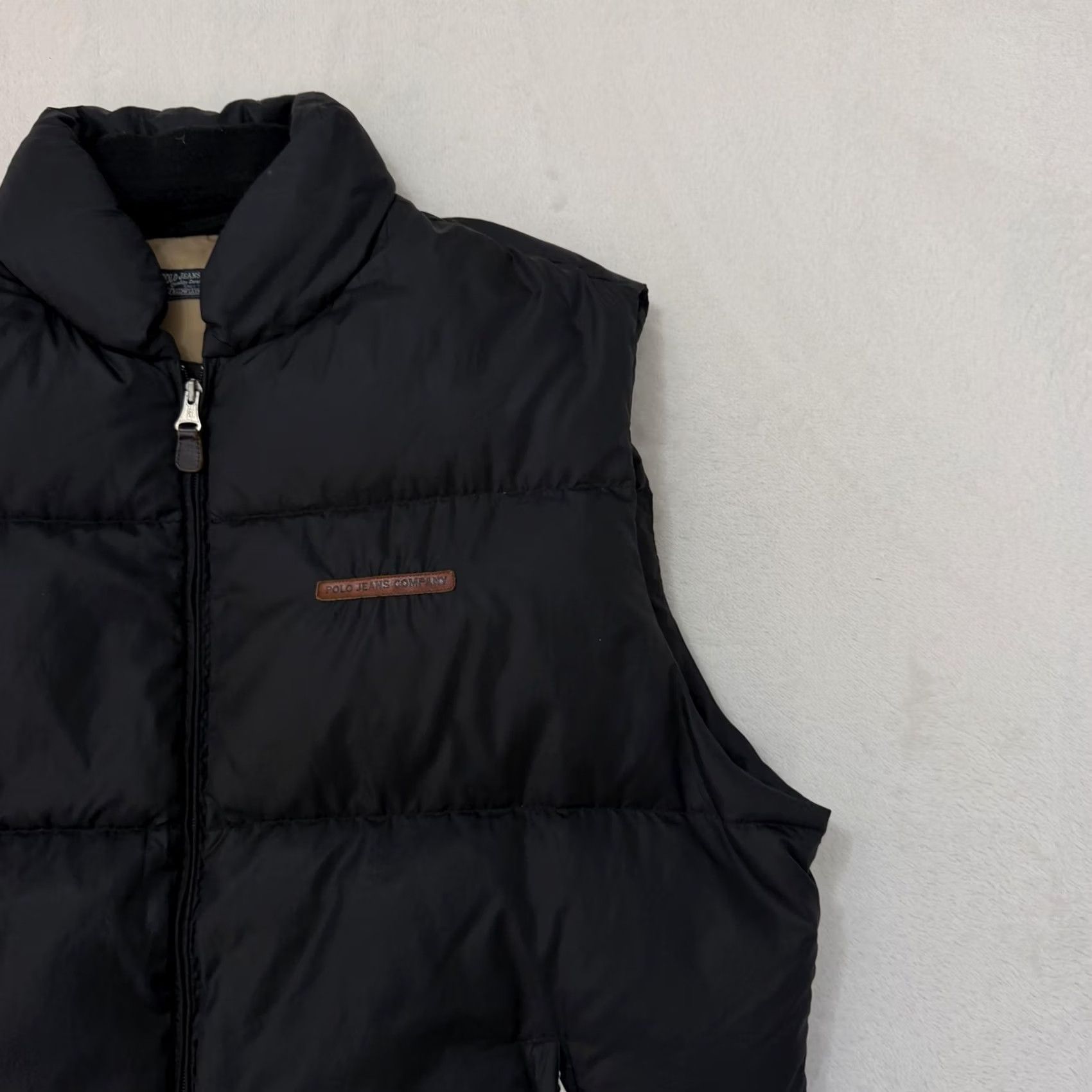 Ralph Lauren Ralph Lauren Polo Jeans Puffer Vest Mens 3XL Black Full Zip Quilted Padded Lined Zip Vest Mens Black Quilted Puffer Jacket Addendum: None Size US XXL / EU 58 / 5 - 3 Thumbnail
